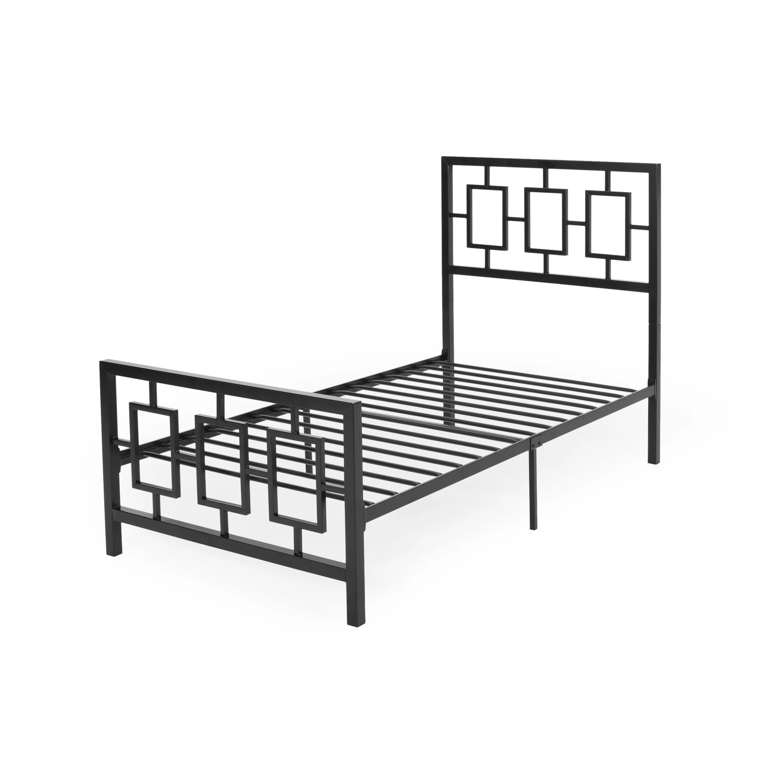 Dawn Modern Iron Twin Bed Frame - furnishings