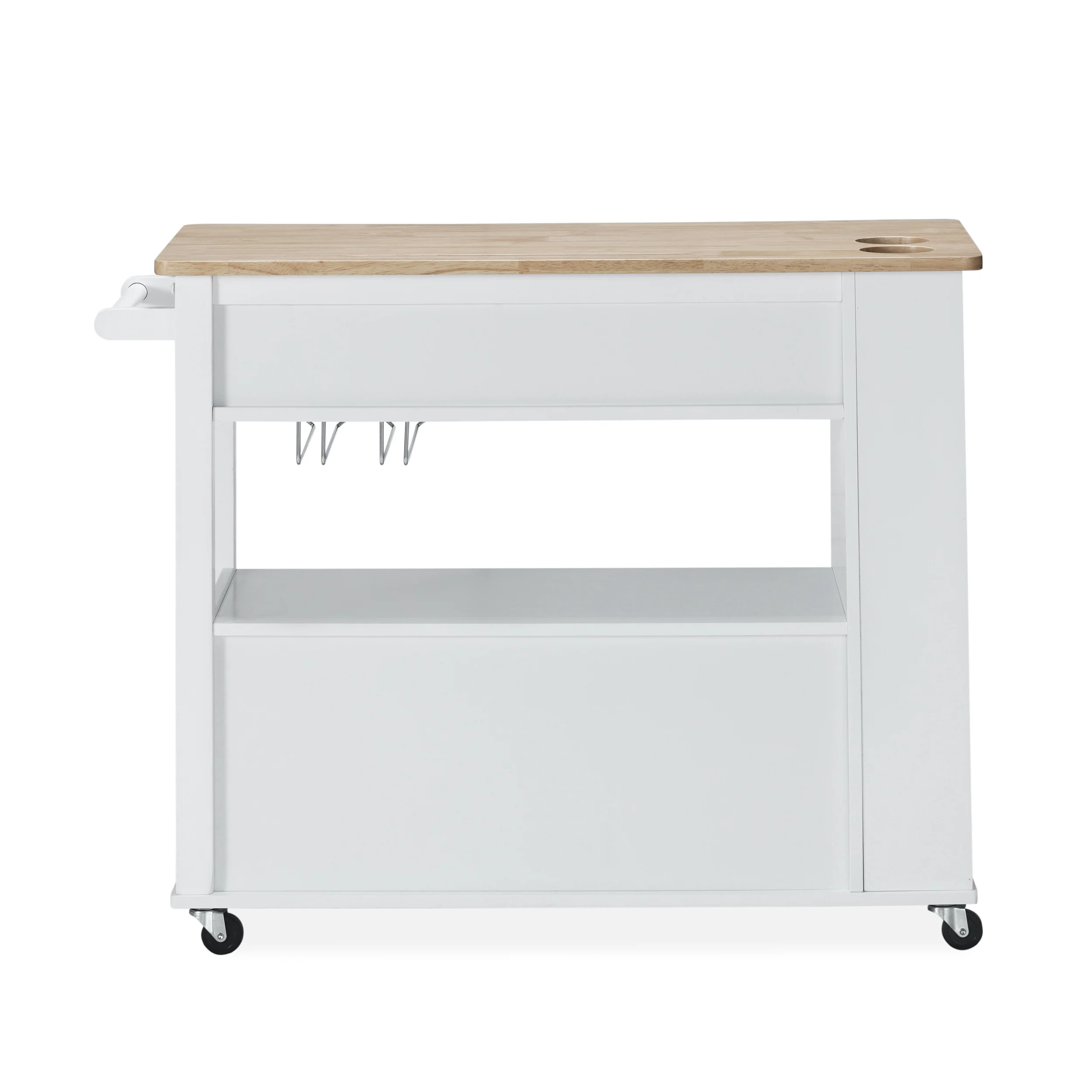 Julien Kitchen Cart with Wheels - furnishings