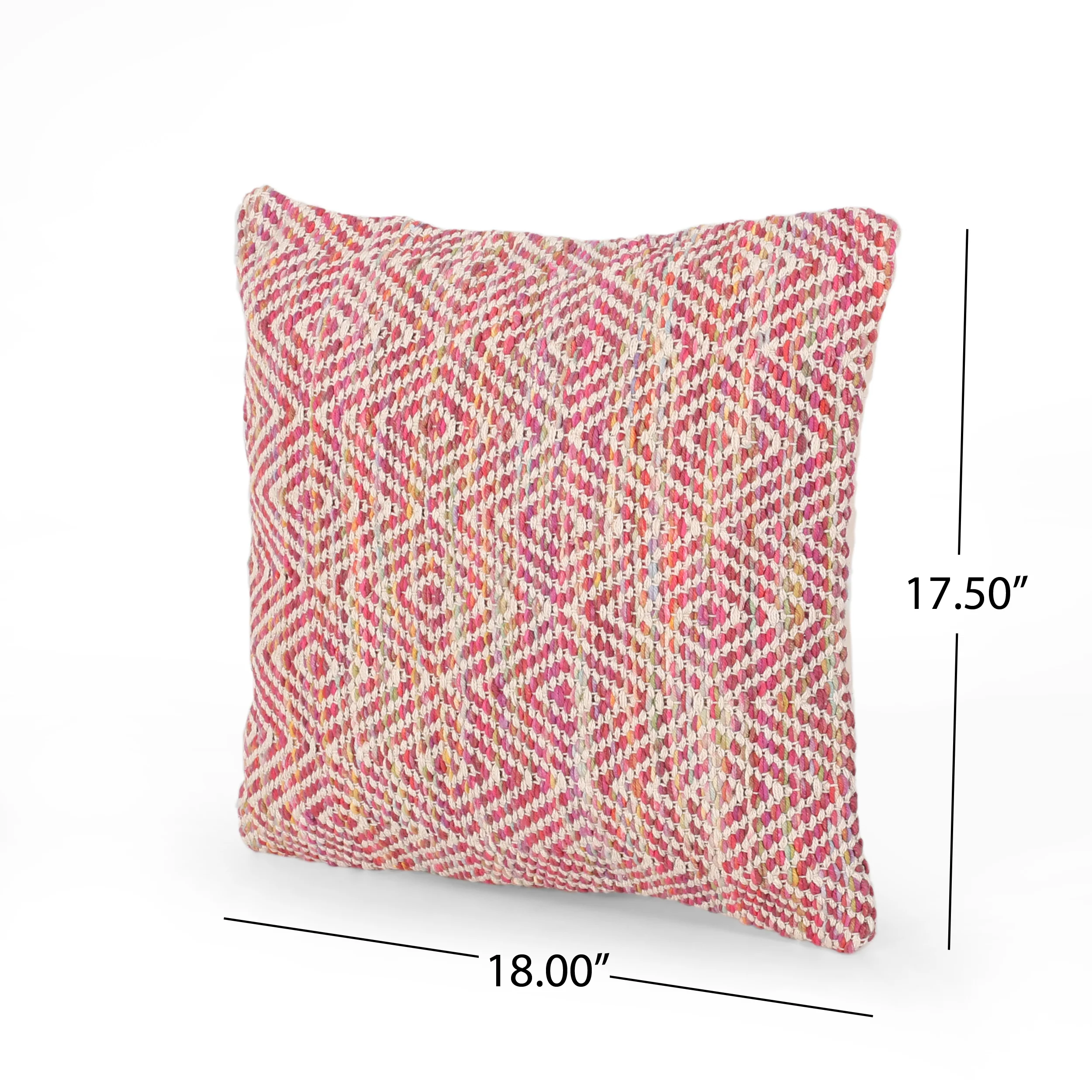 Kristal Boho Cotton Throw Pillow - furnishings