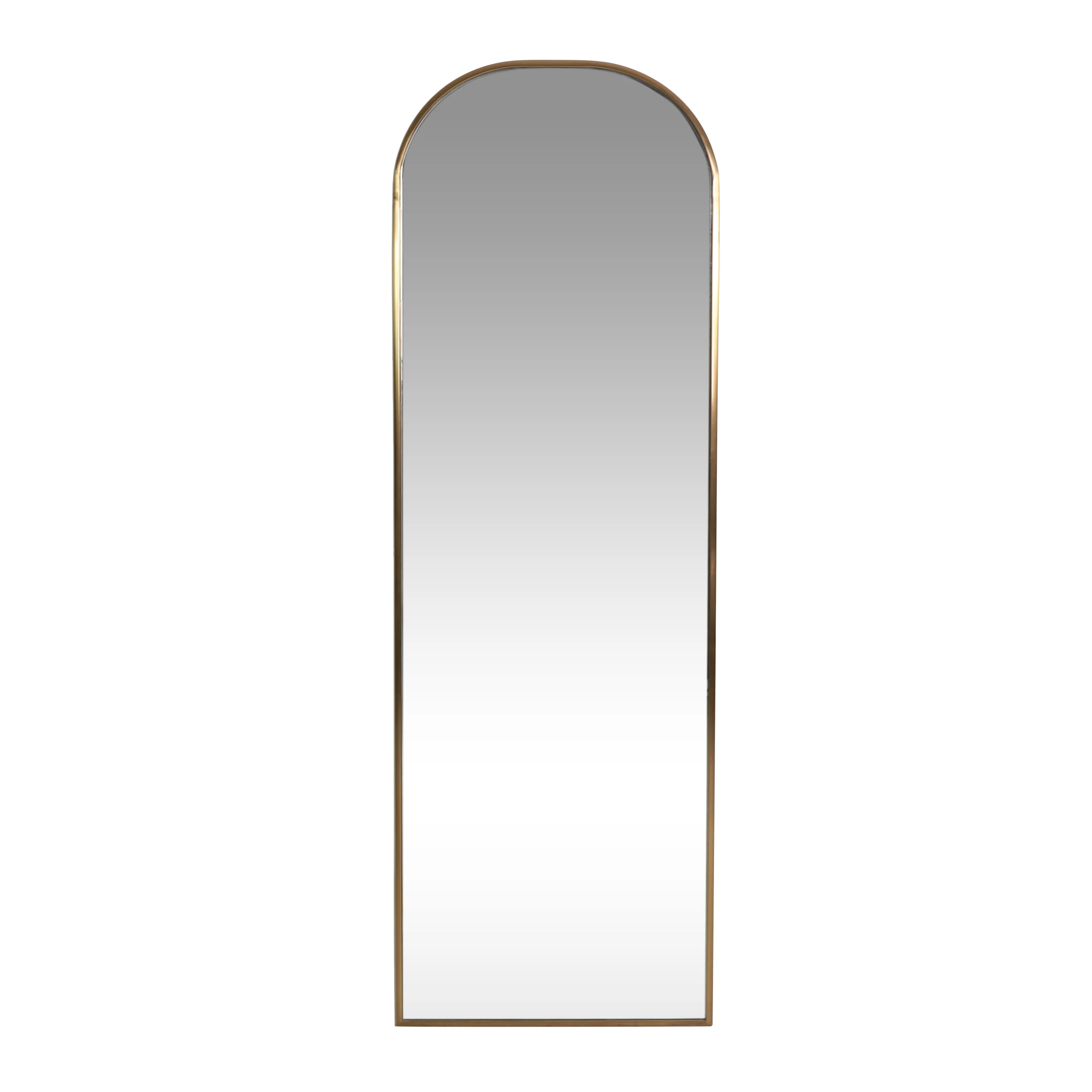 Autry Contemporary Rounded Rectangular Leaner Mirror - furnishings