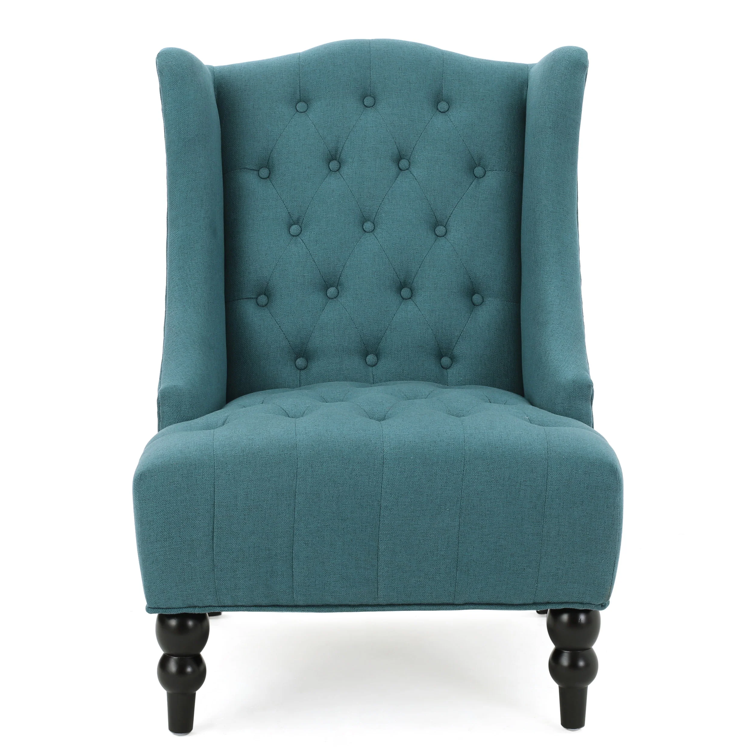 Clarice Fabric High Back Wingback  Accent Chair - furnishings