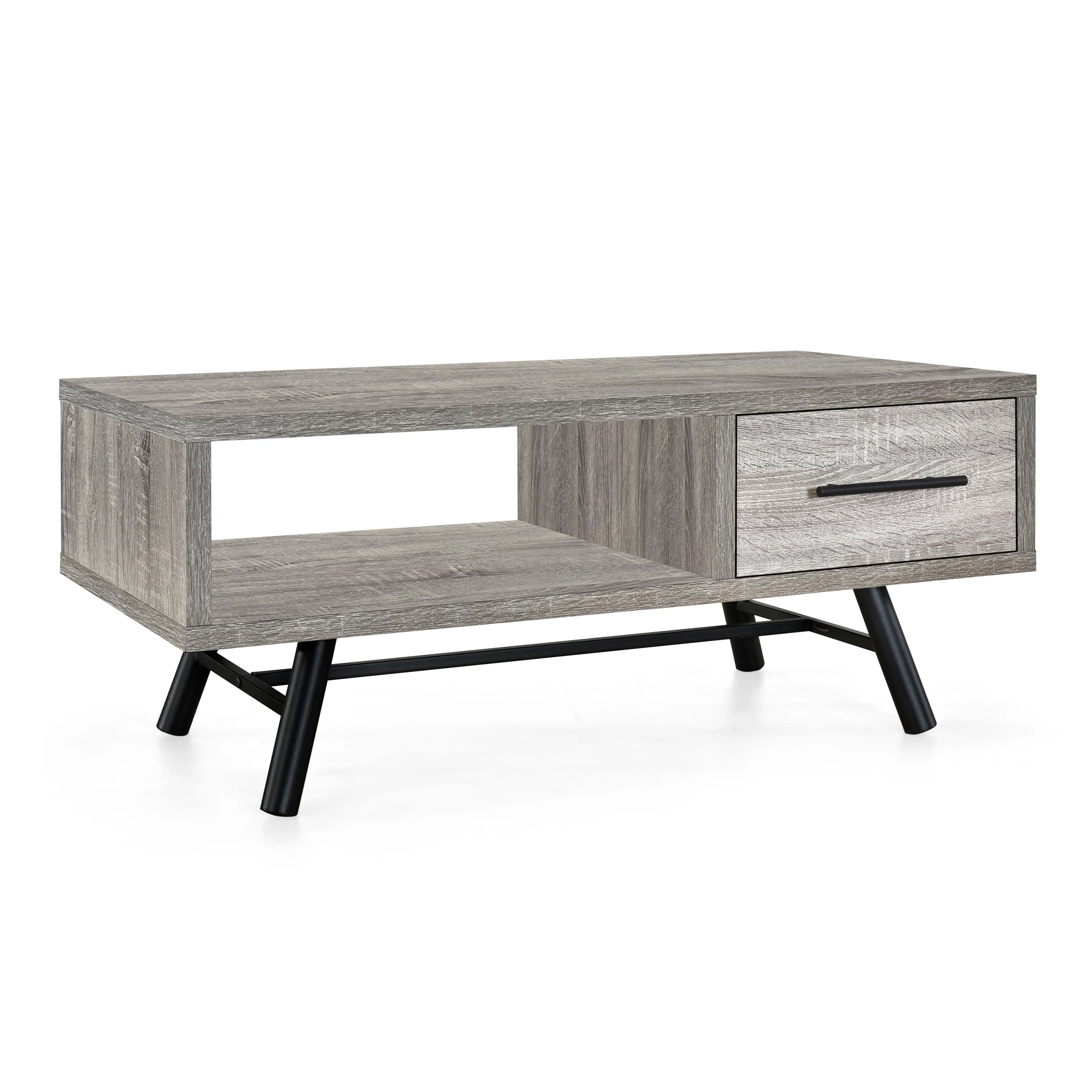 Amariana Mid-Century Modern Coffee Table with Storage - furnishings