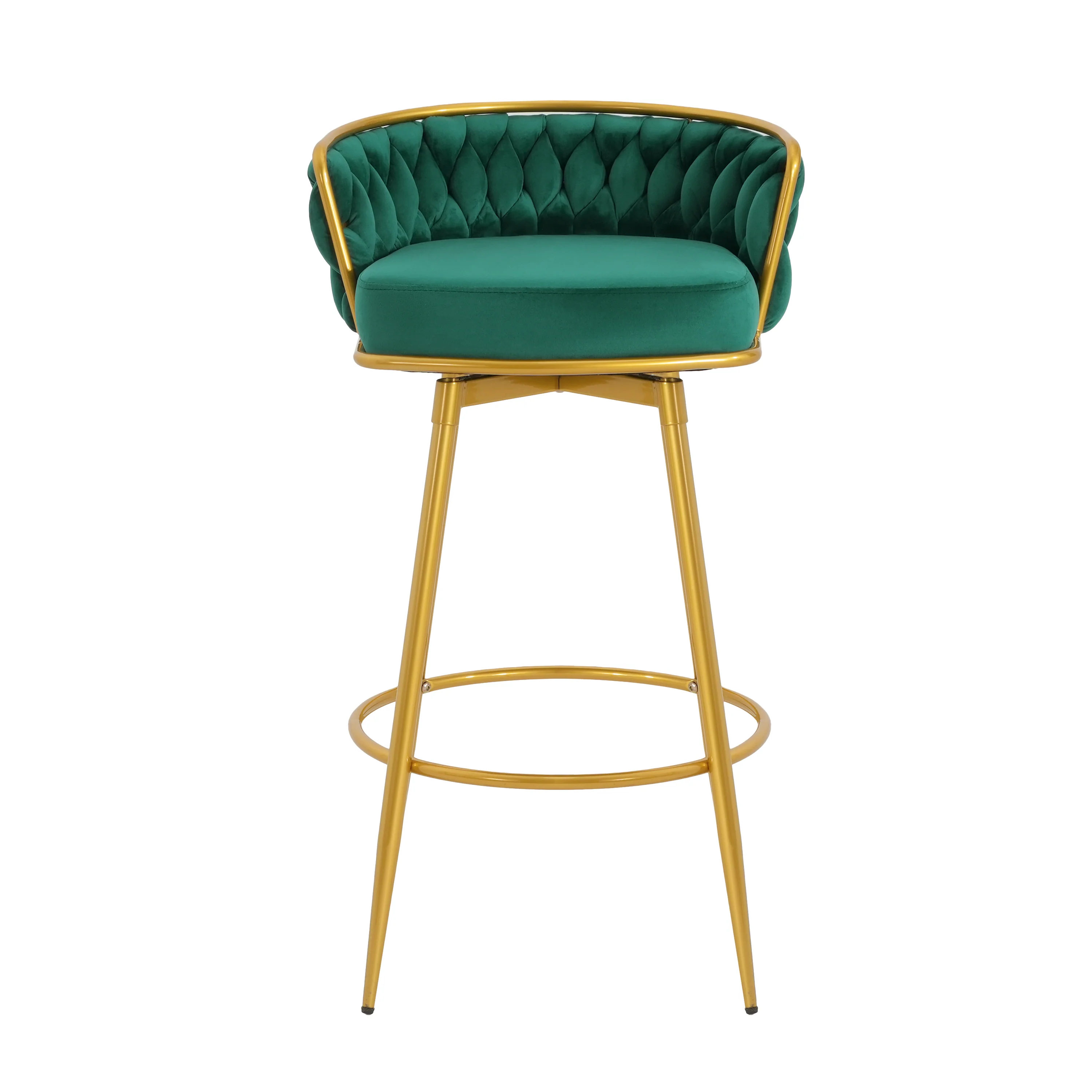 Flufy Modern Rubberwood Upholstered Dining Chairs - furnishings