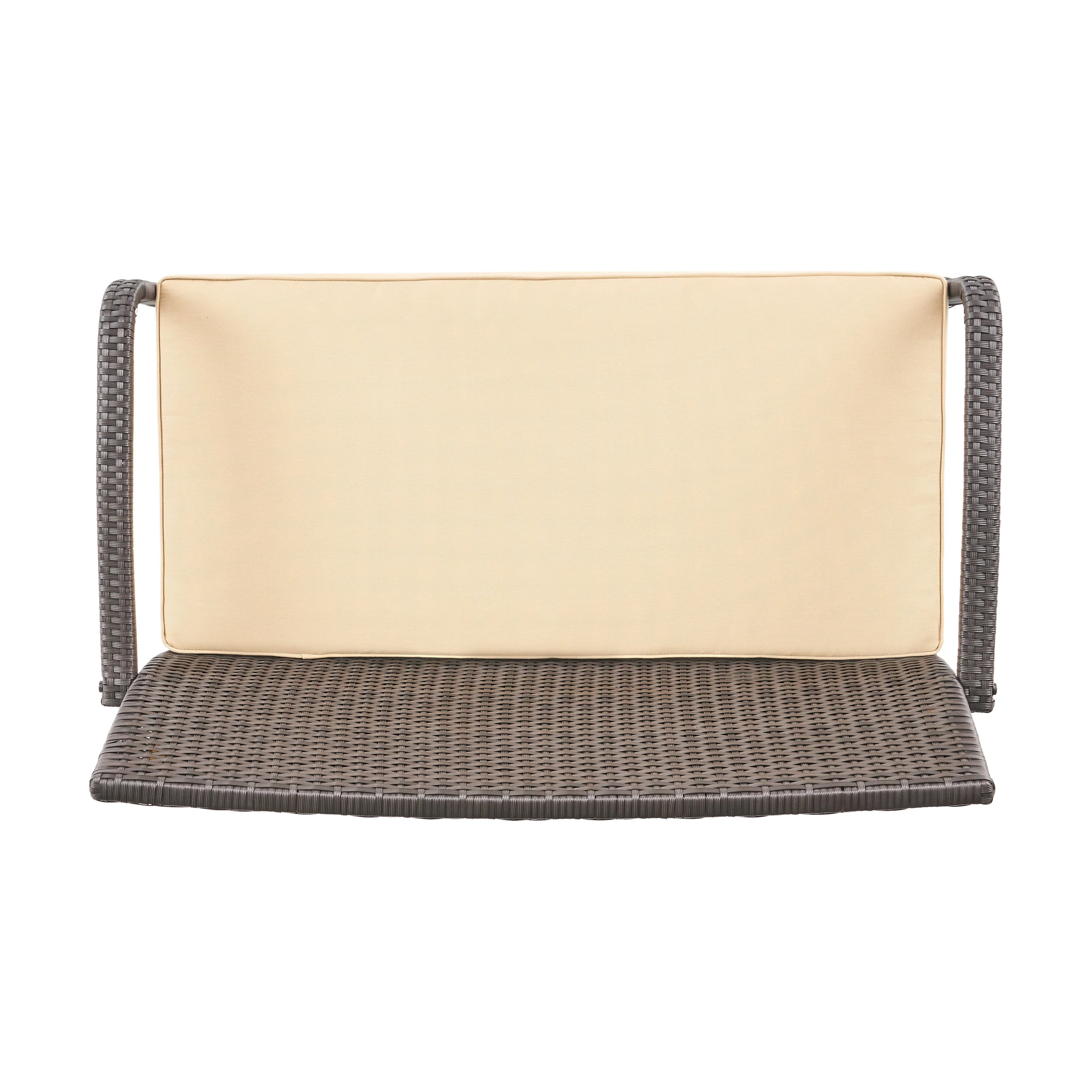 Carmela Outdoor 8 Seater Wicker Chat Set with Cushions - furnishings