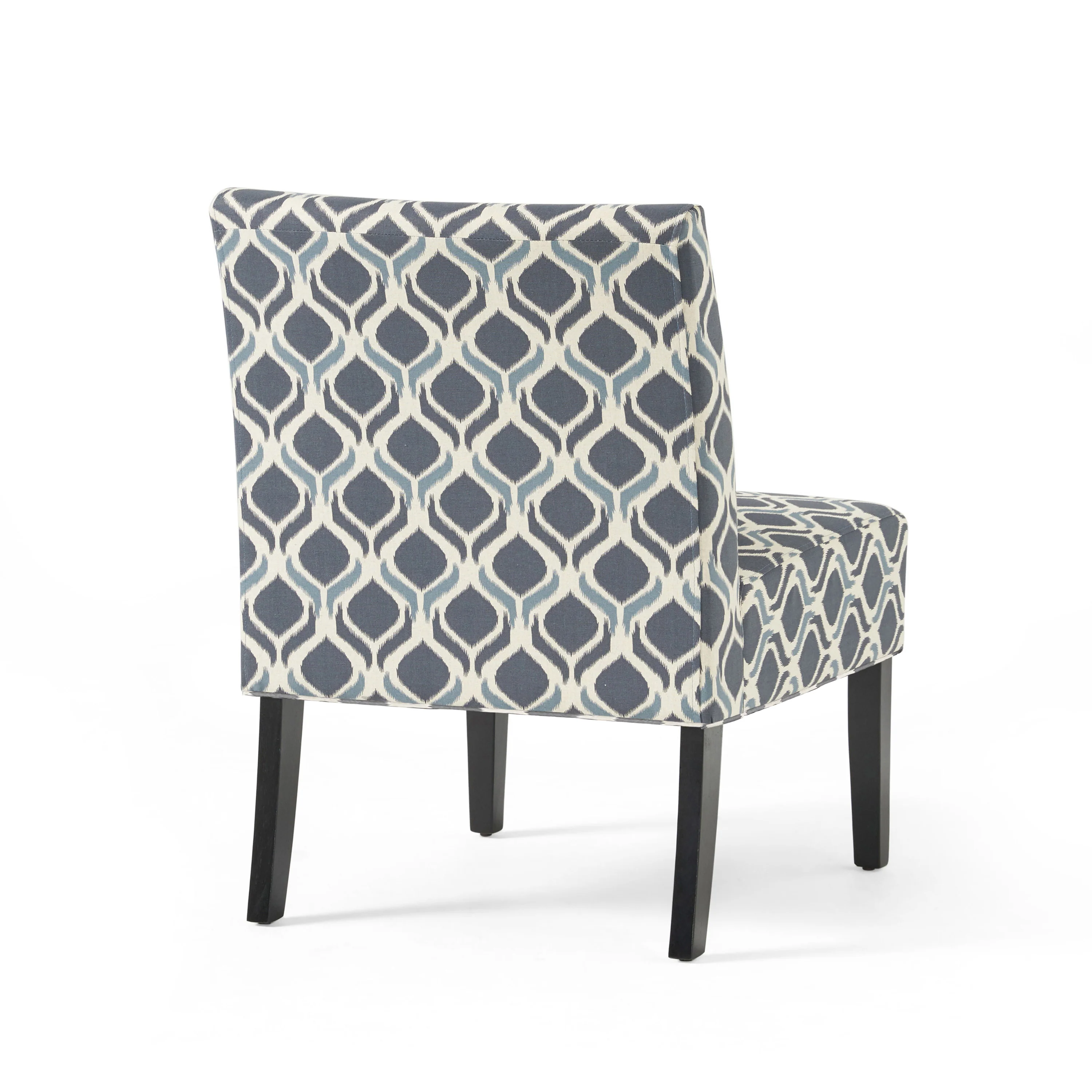 Kalee Contemporary Fabric Slipper Accent Chair - furnishings