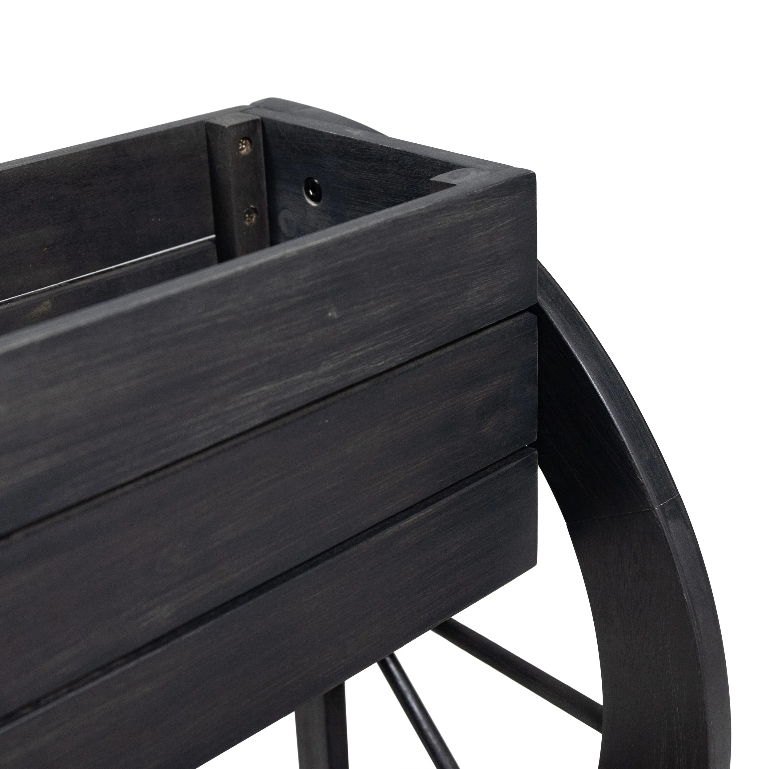 Acworth Outdoor 2 Tier Acacia Wood Planter - furnishings