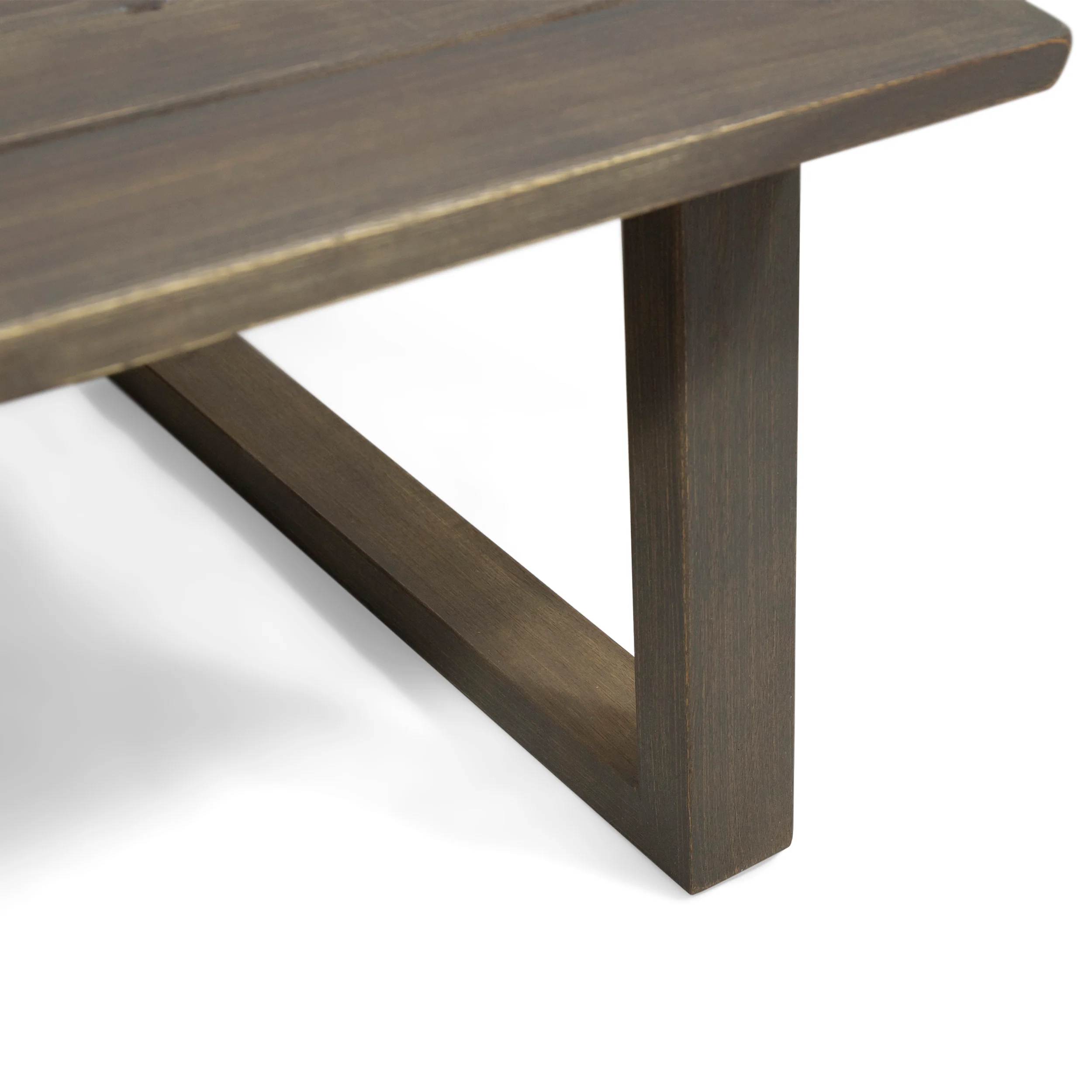 Marlee Outdoor Acacia Wood 4 Seater Chat Set with Coffee Table - furnishings