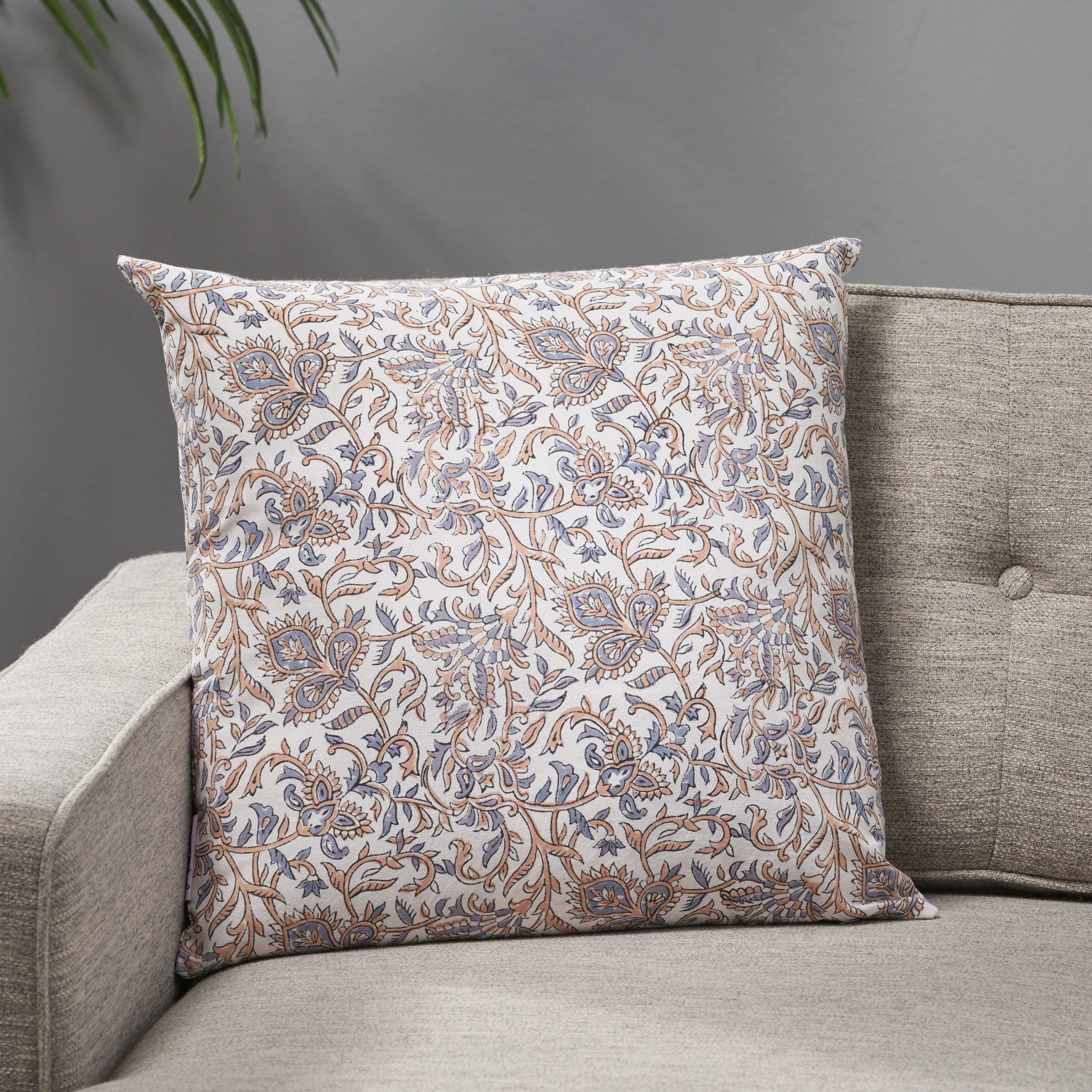Keiko Modern Fabric Throw Pillow - furnishings