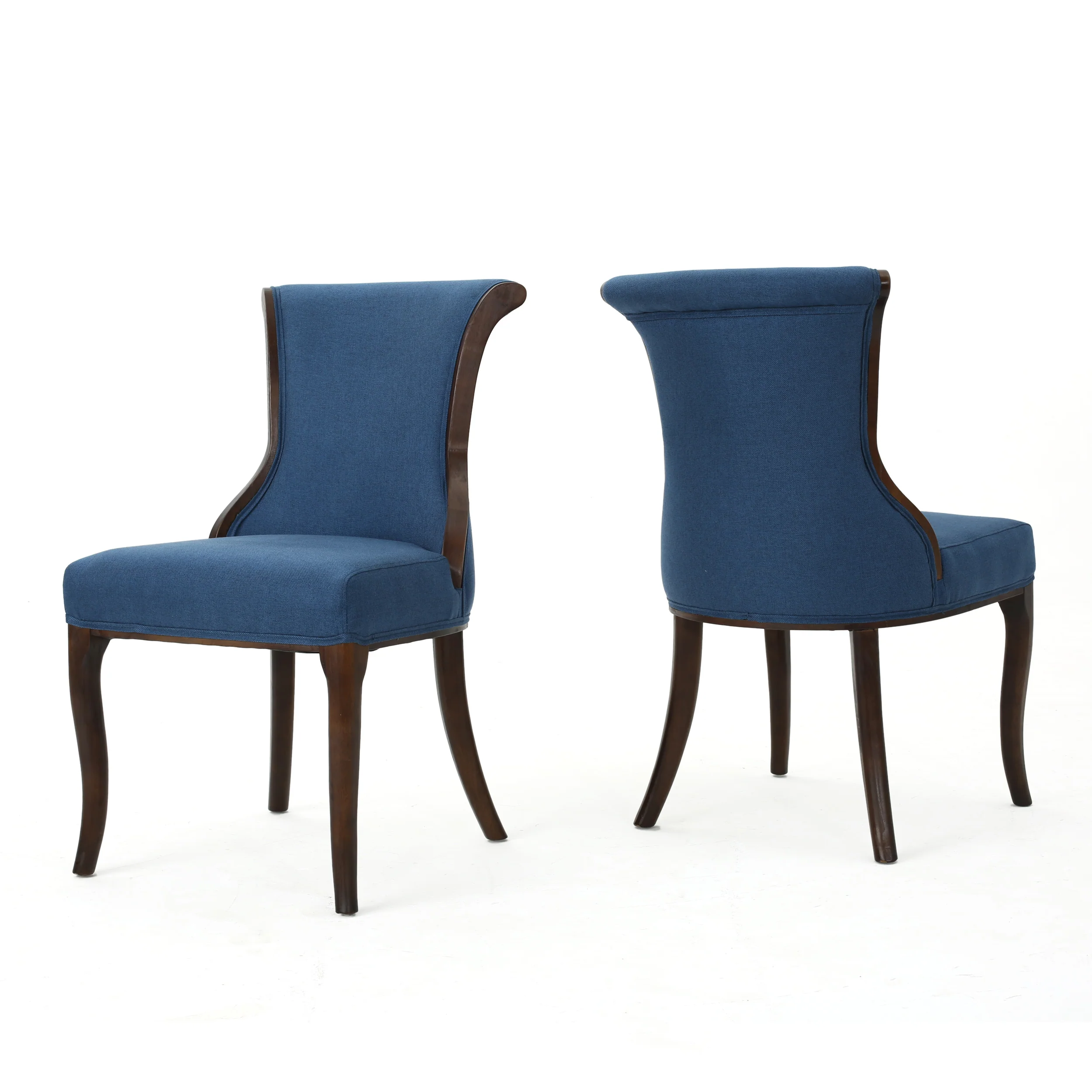 Lexia Classic Microfiber Dining Chair (Set of 2) - furnishings