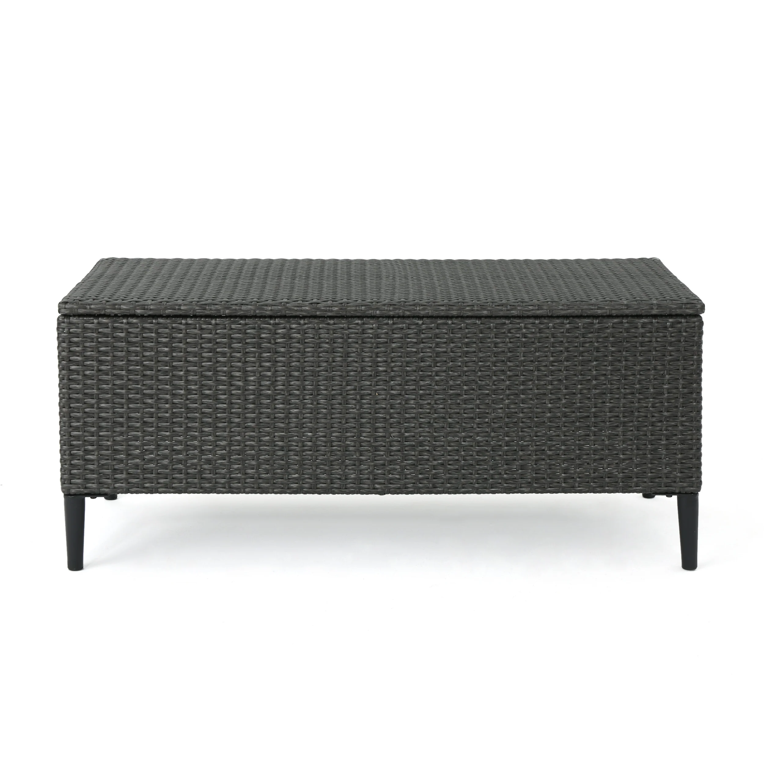 Irene Outdoor Wicker Storage Chest - furnishings