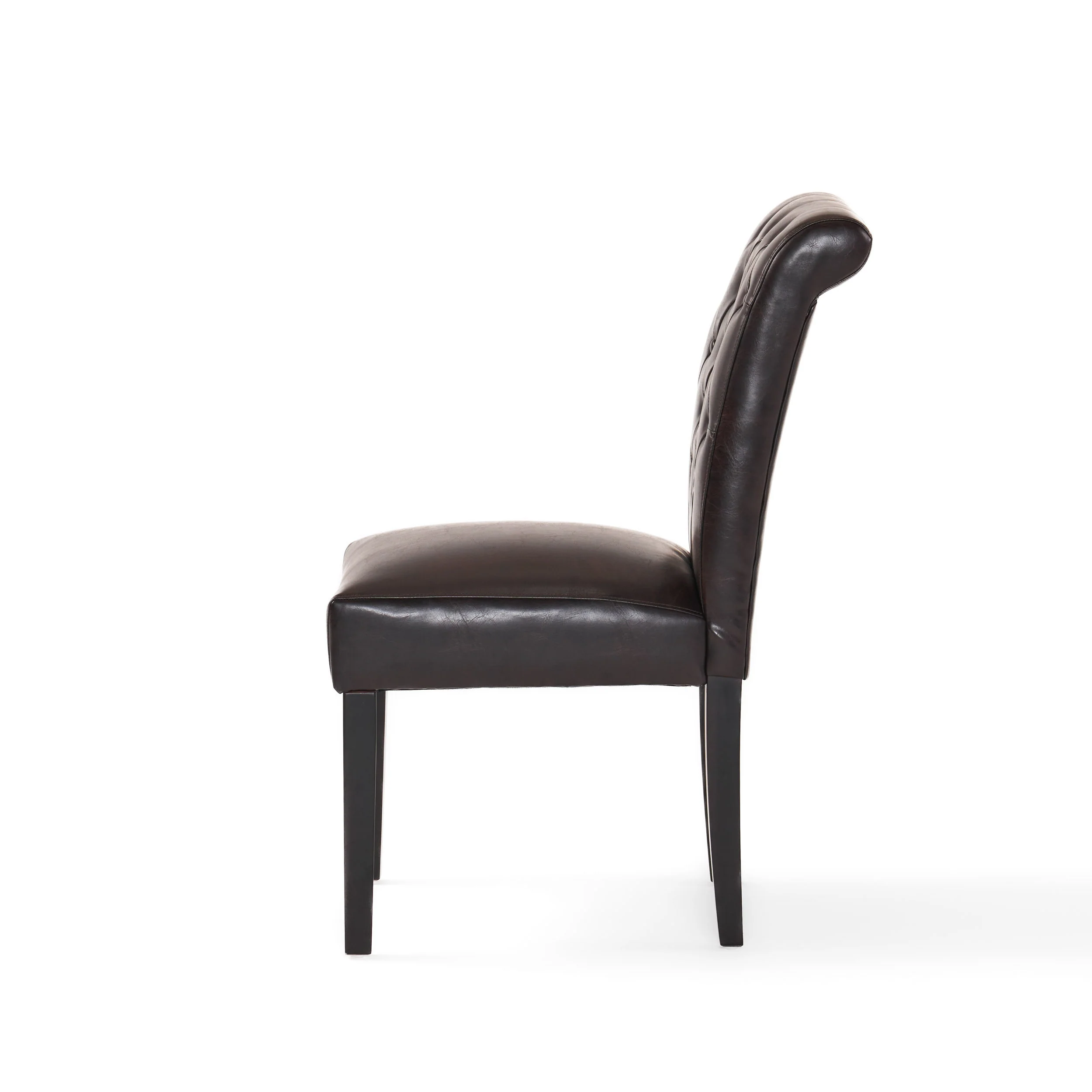 Elliston Leather Tufted Dining Chairs (Set of 2) - furnishings