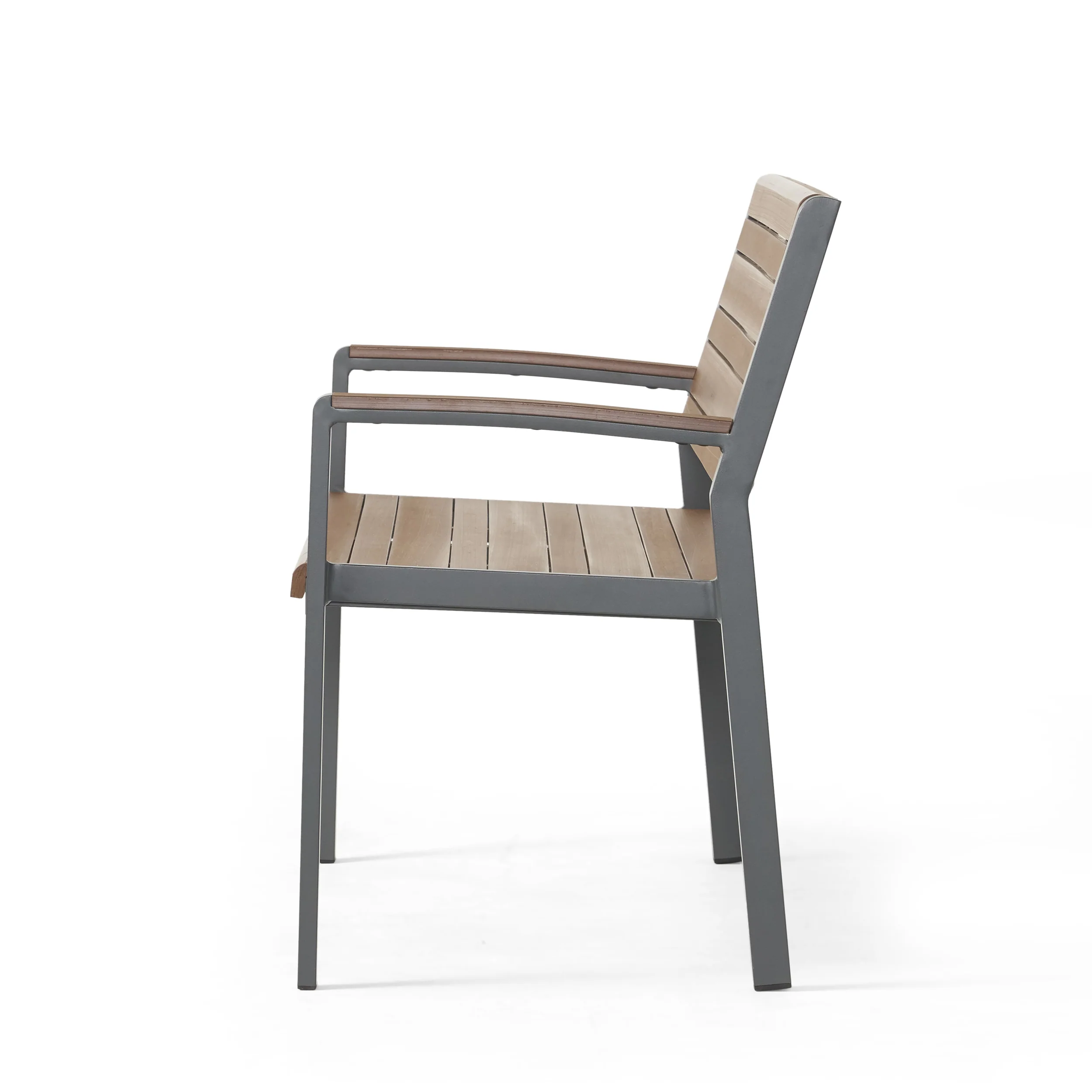 Trimble Outdoor Aluminum Bench - furnishings