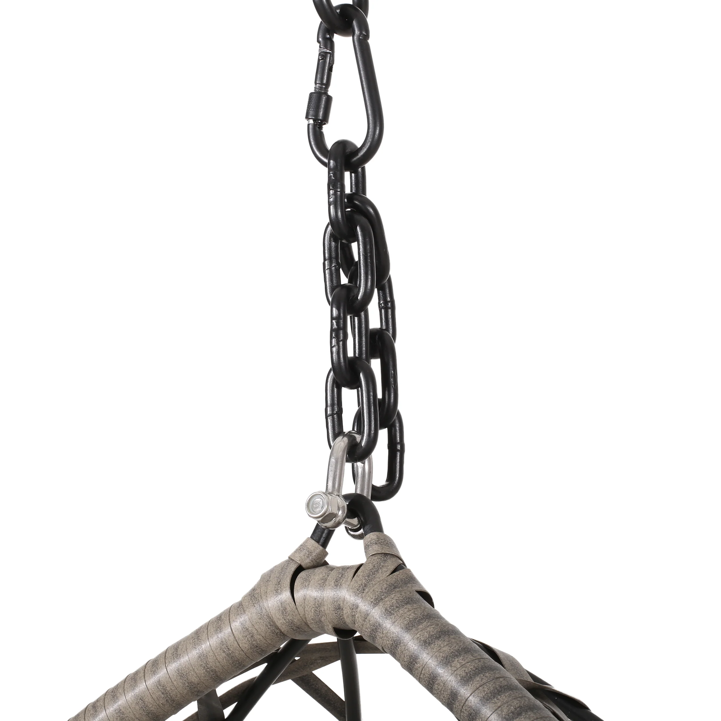 Berkley Outdoor Wicker Hanging Teardrop / Egg Chair - furnishings