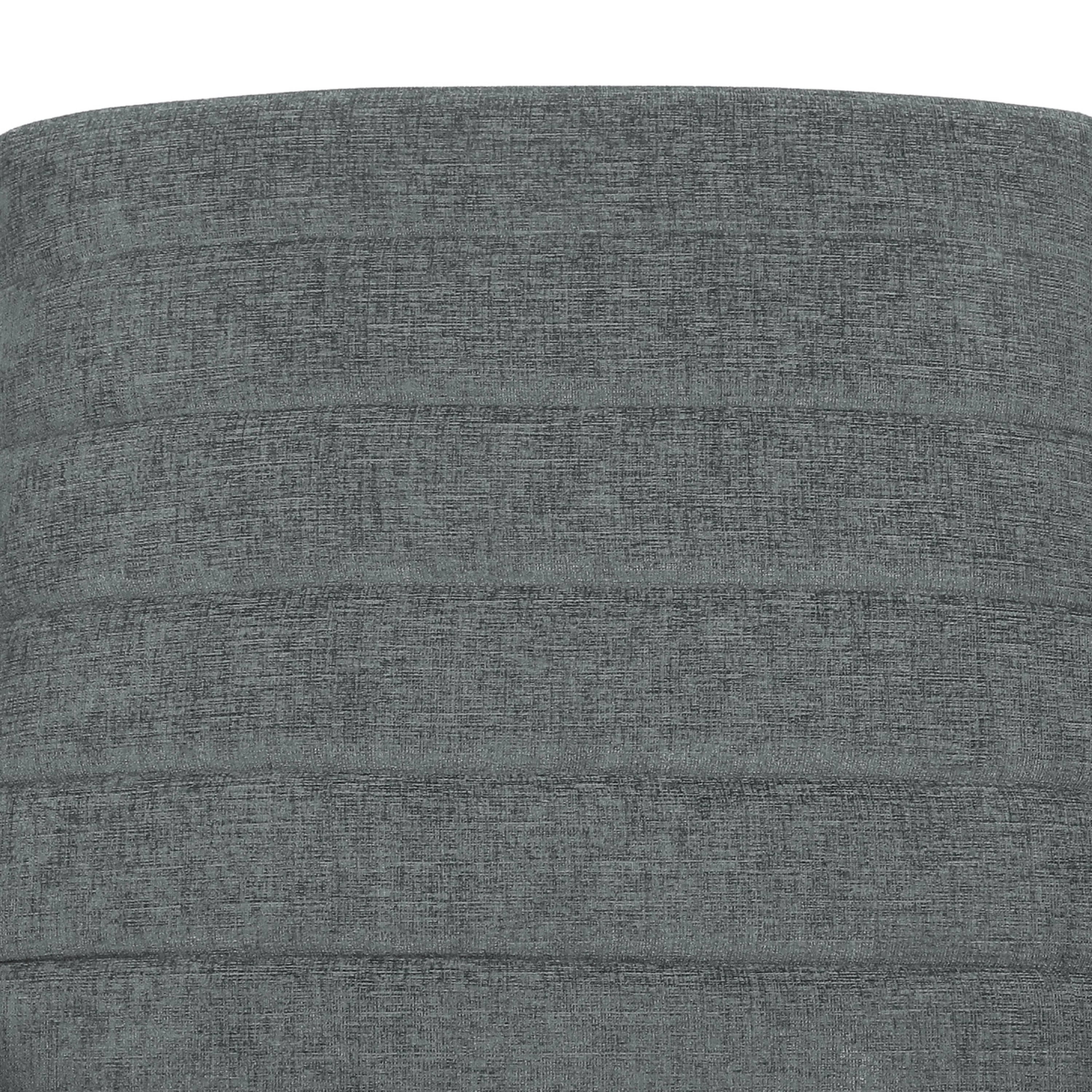 Mendota Mid Century Modern Fabric Channel Stitch Wood Pushback Recliner - furnishings