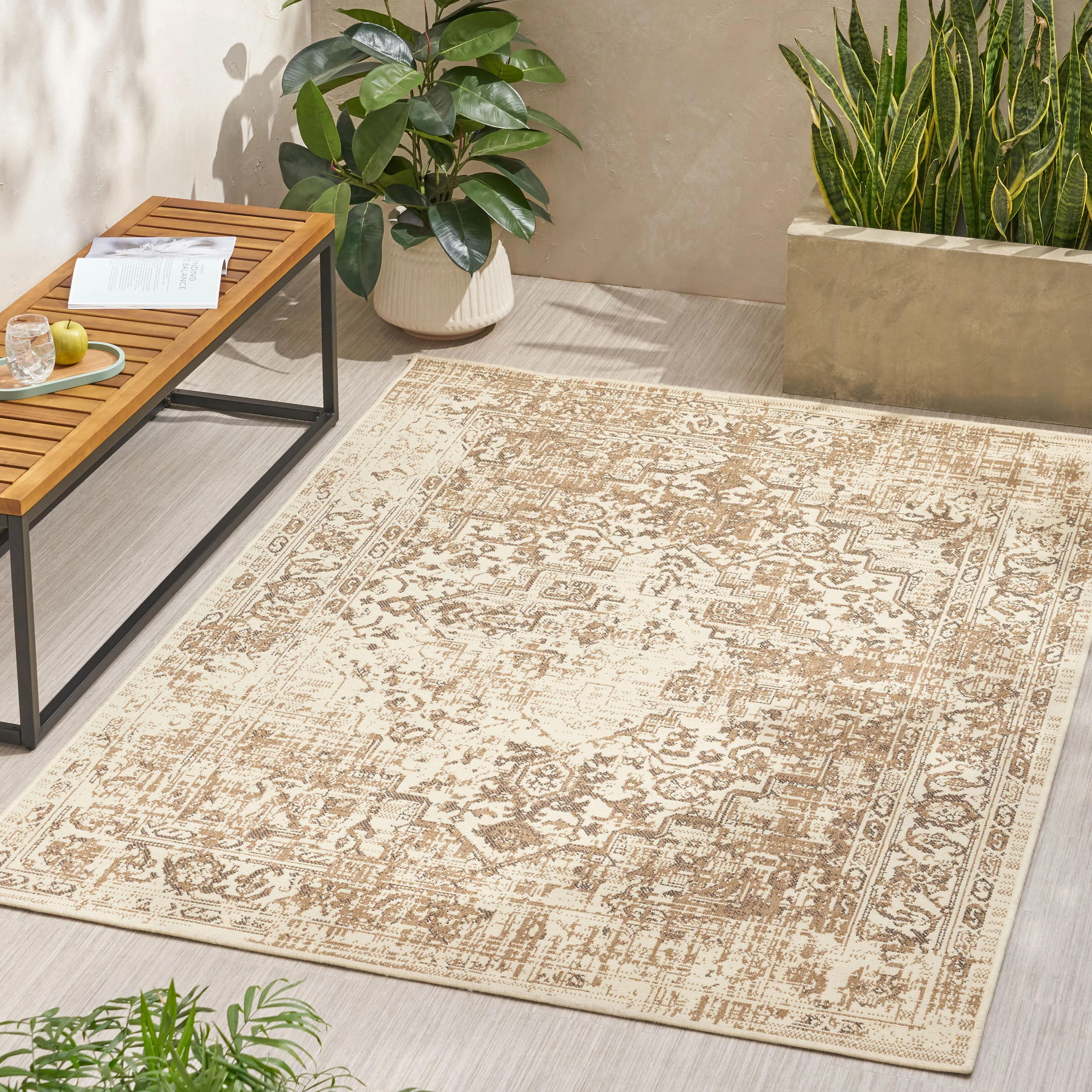 Detlaf Indoor/Outdoor Area Rug - furnishings