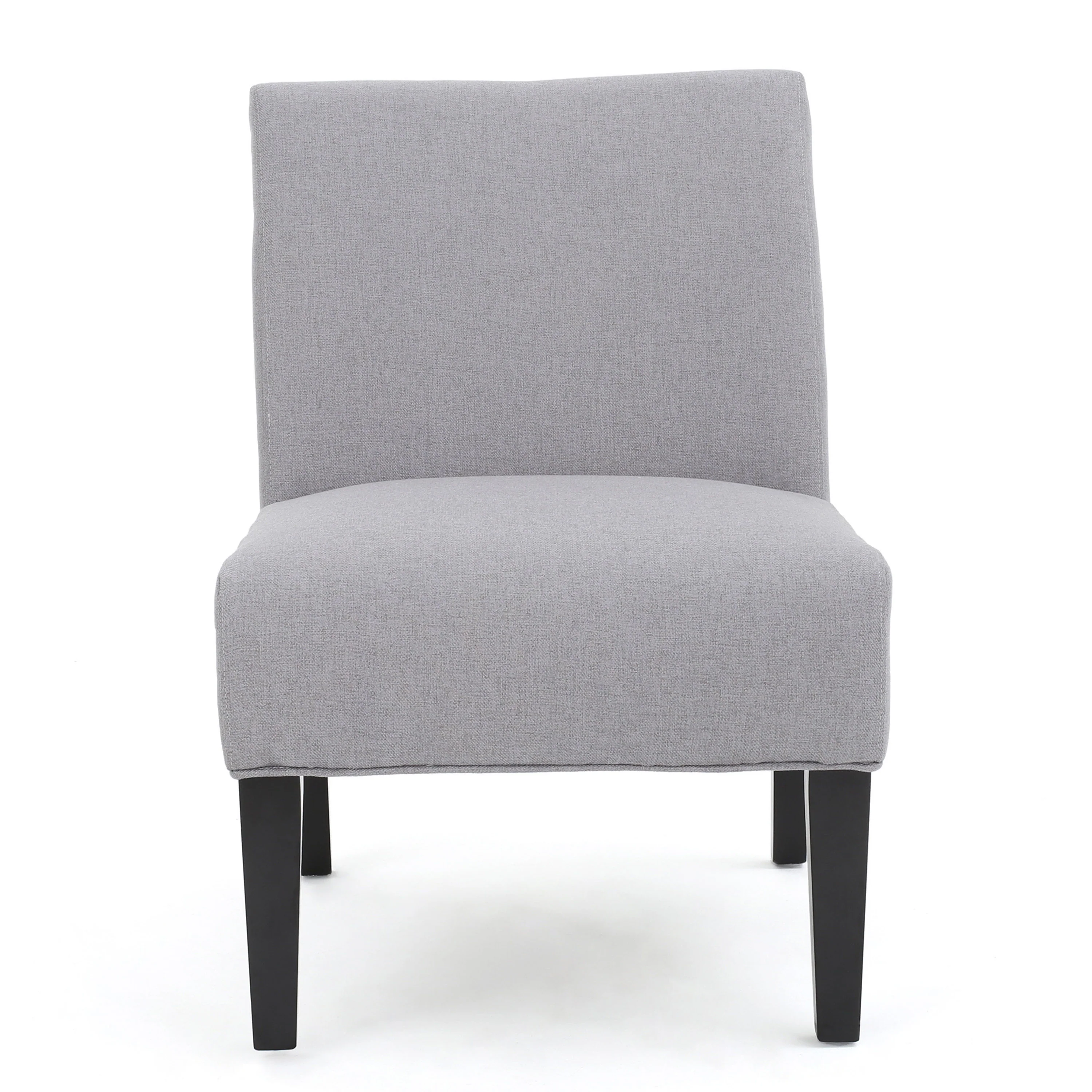 Kendal Contemporary Fabric Slipper Accent Chair - furnishings
