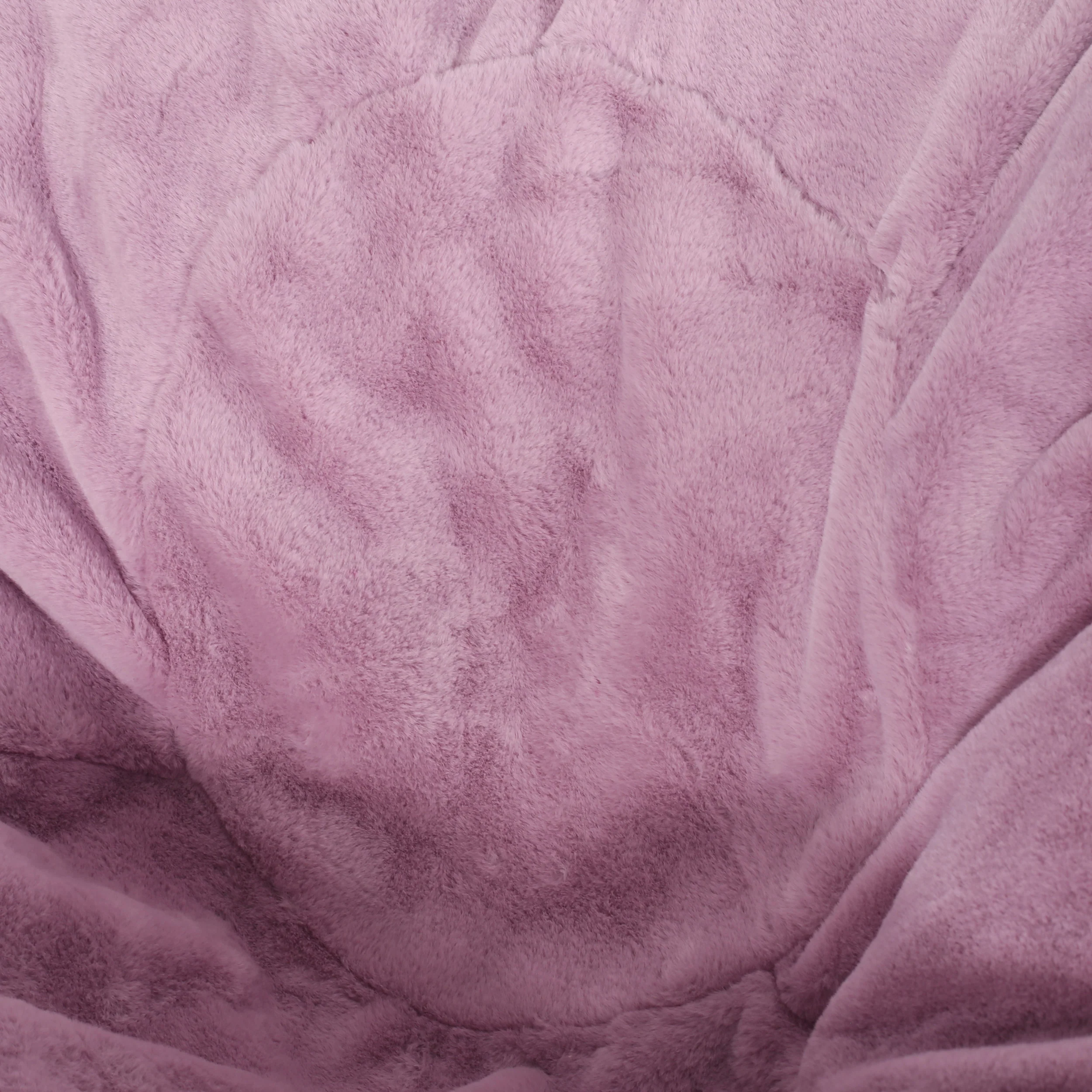 McCoy Modern Glam 3 Foot Faux Fur Bean Bag - furnishings