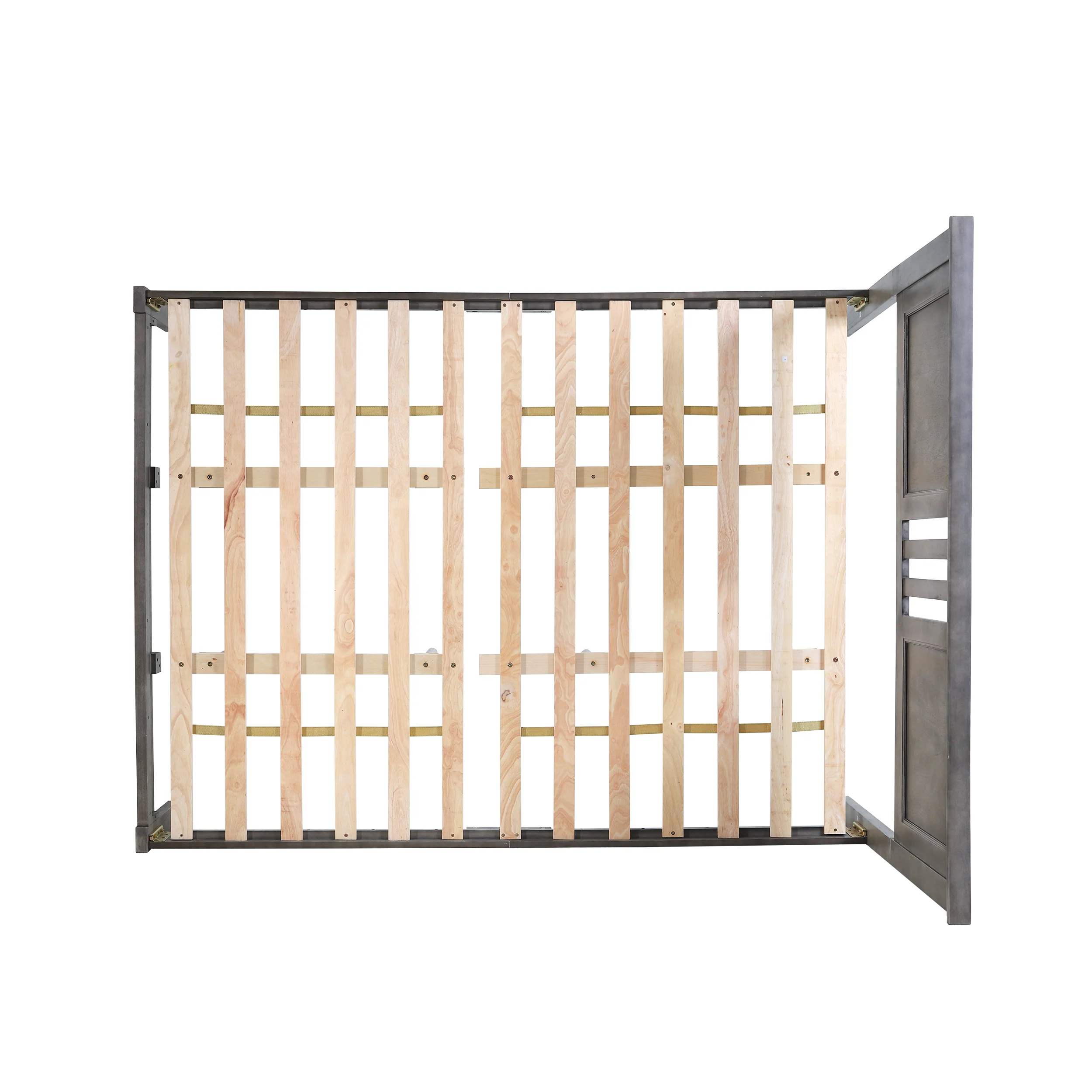 Kashtyn Modern Farmhouse Acacia Wood Queen Bed Platform - furnishings