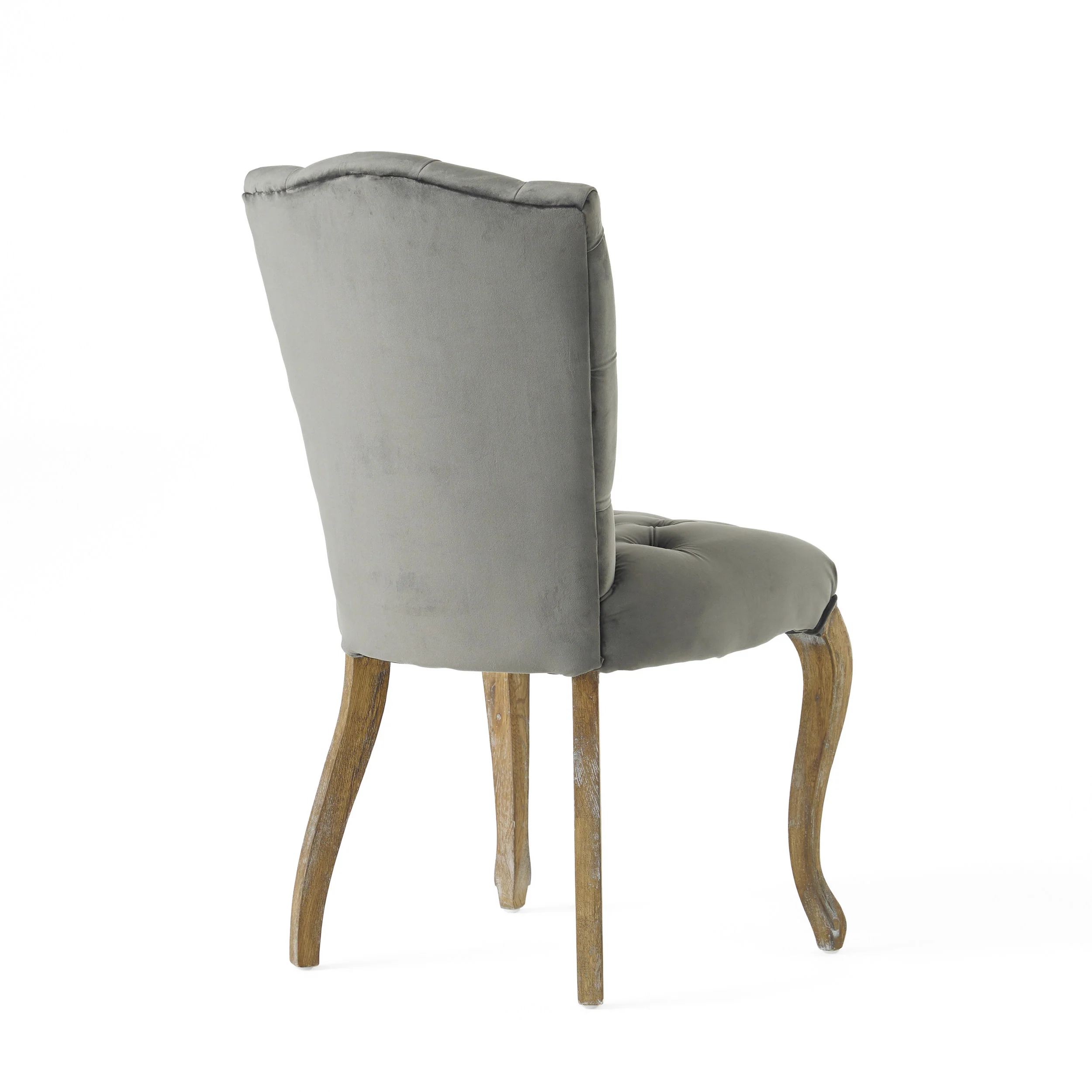 Martino Charcoal Velvet Dining Chair (Set of 2) - furnishings