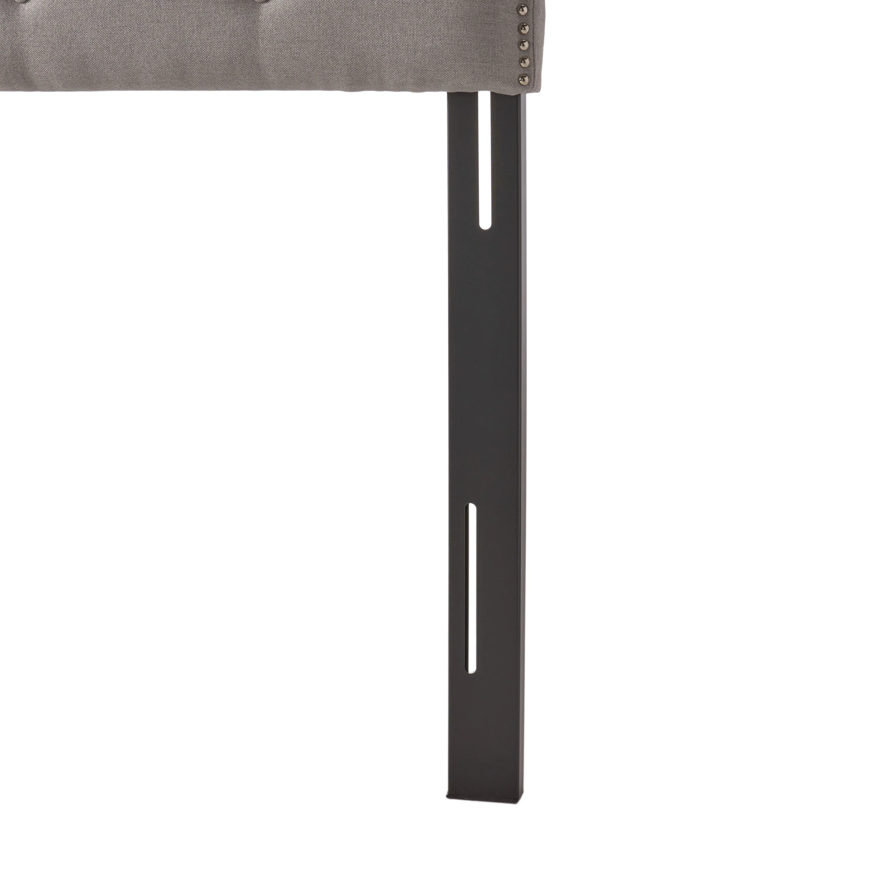 Austell Light Grey Fabric Queen/Full Headboard - furnishings
