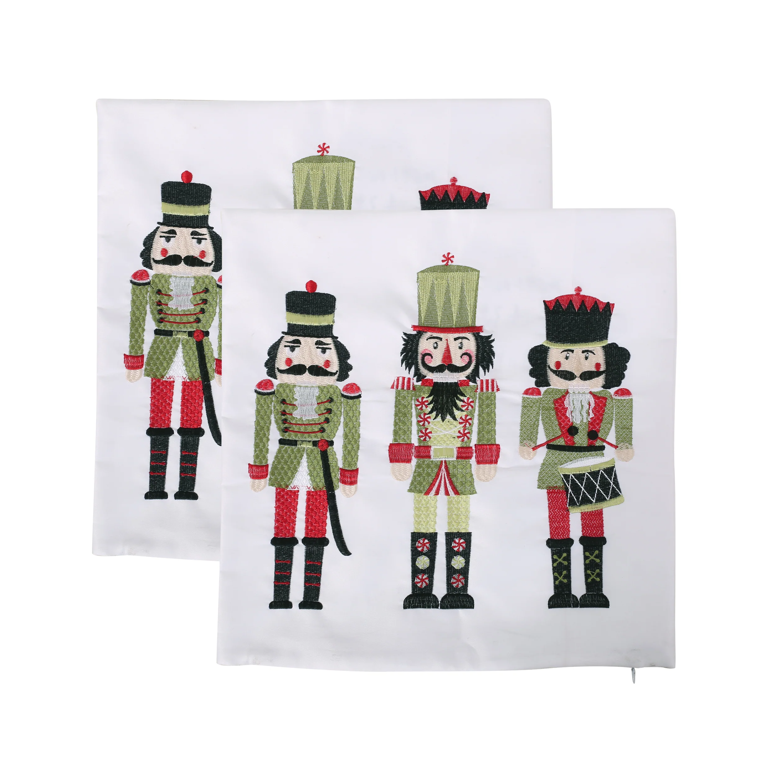 Coahoma Modern Fabric Christmas Throw Pillow Cover - furnishings