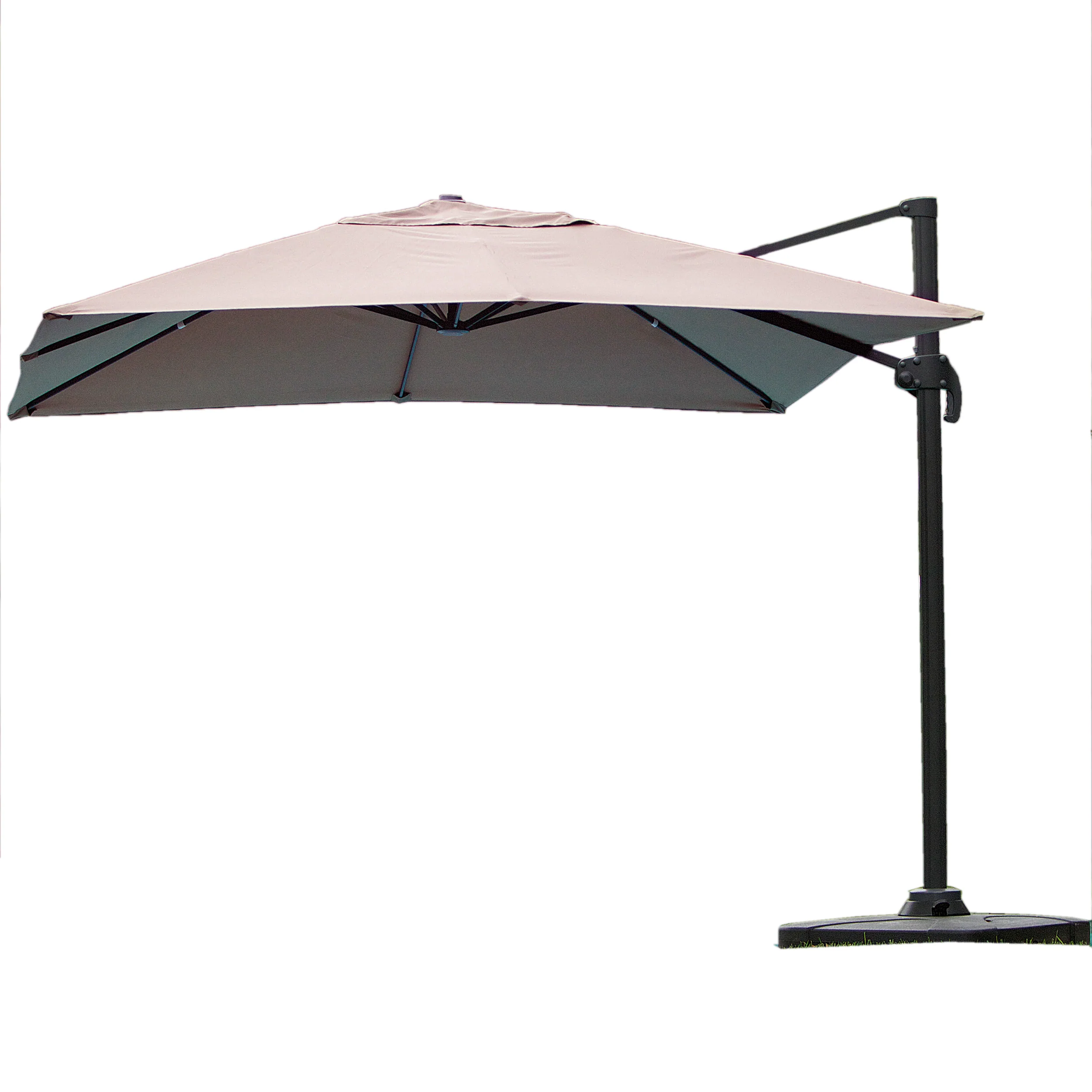 Bayside Outdoor 9.8 Foot Umbrella with Stand & Base - furnishings