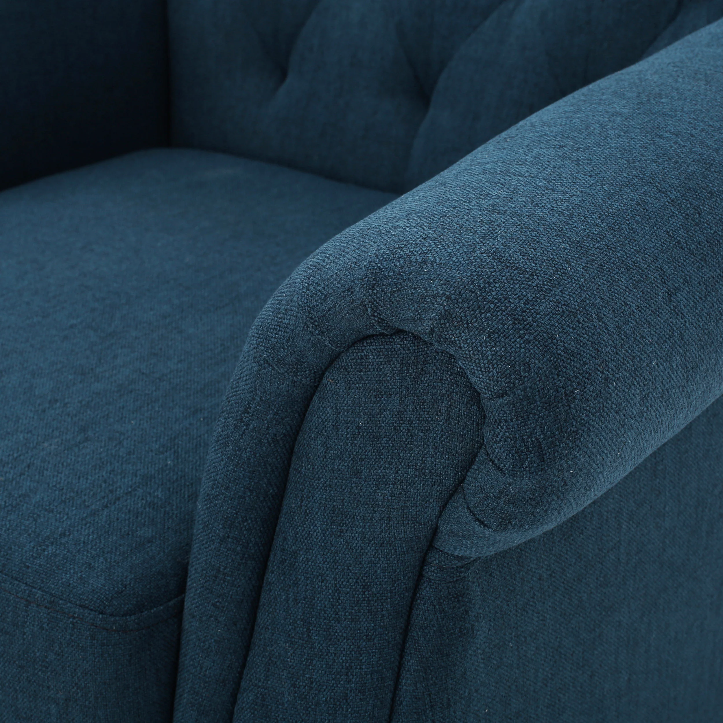 Solvang Contemporary Fabric Tufted Chair - furnishings