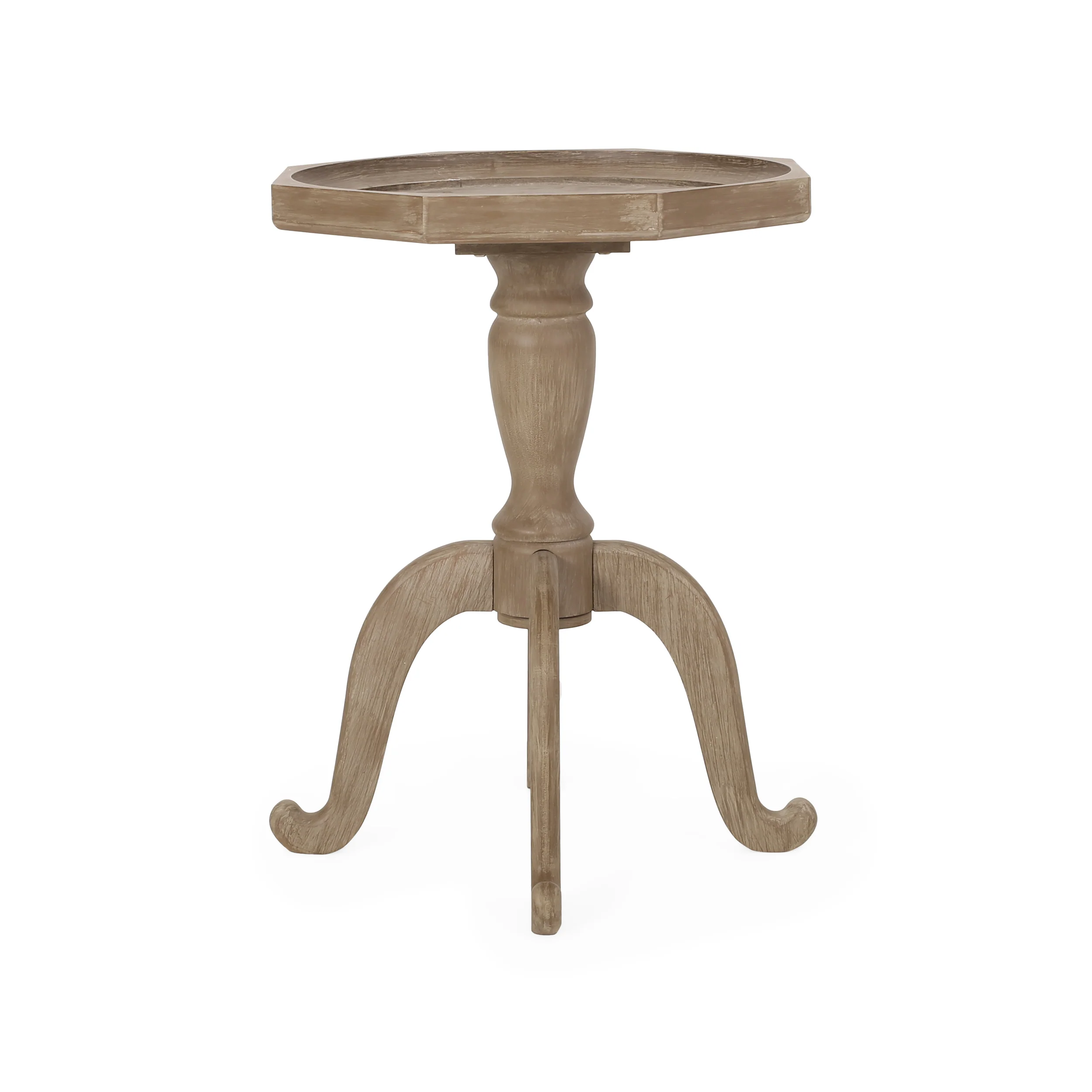 Jaryn French Country Accent Table with Octagonal Top - furnishings