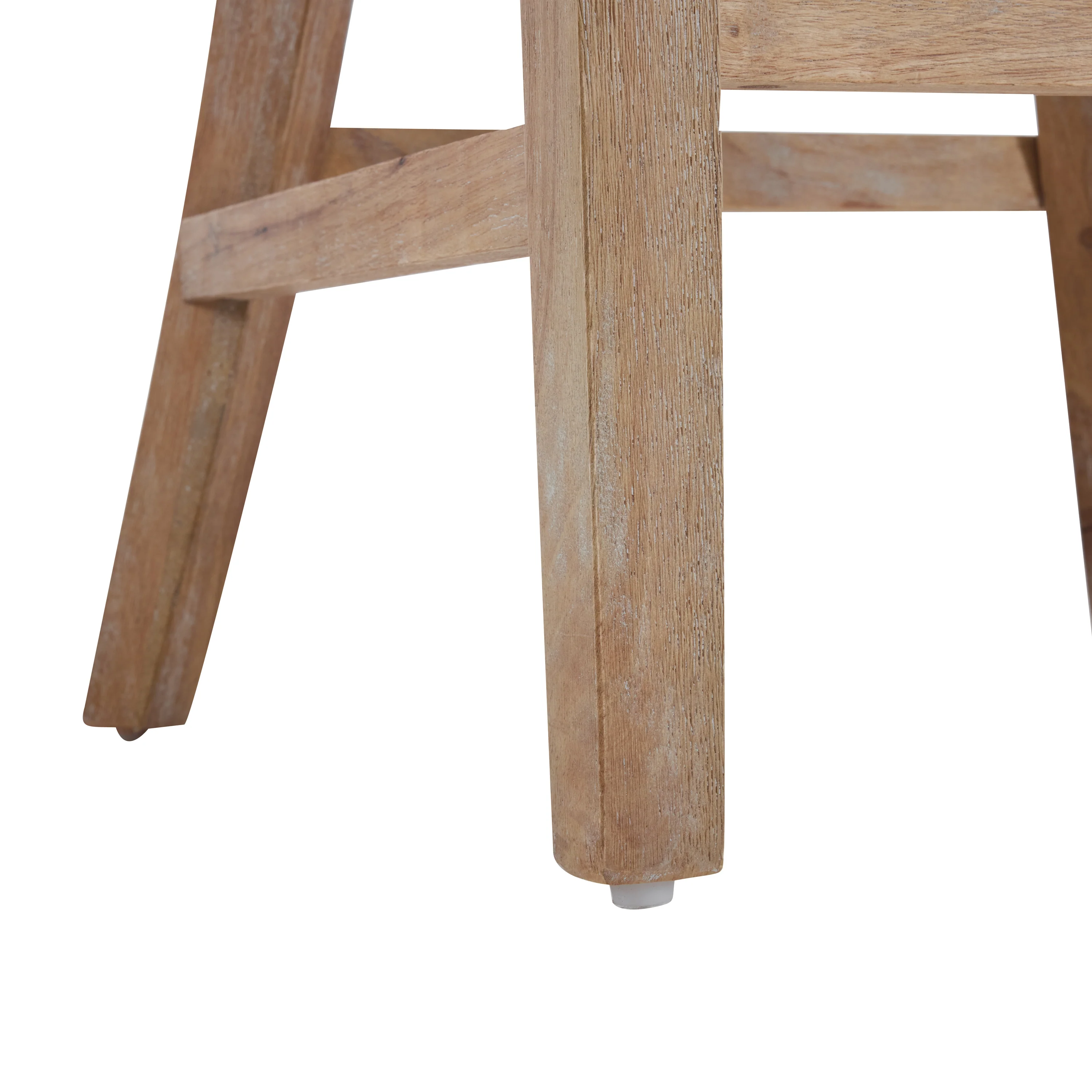 Brussels Holor Upholstered Barstool with Beige Cushions - furnishings