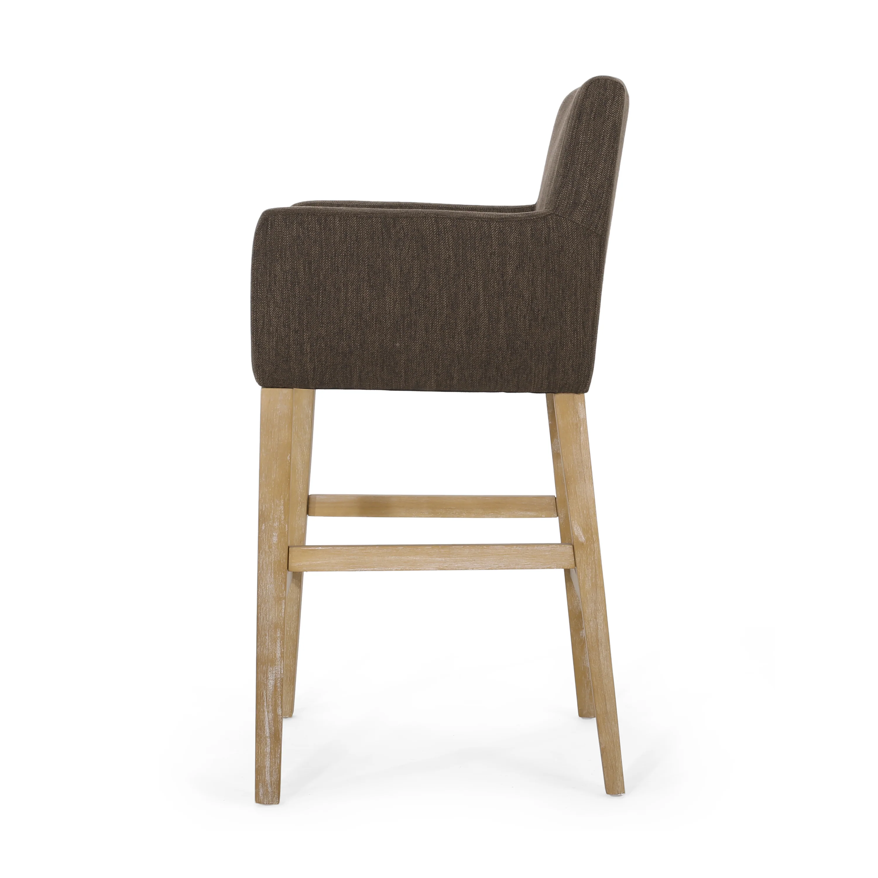 Chaparral Contemporary Fabric Upholstered Wood 30.5 inch Barstools (Set of 2) - furnishings