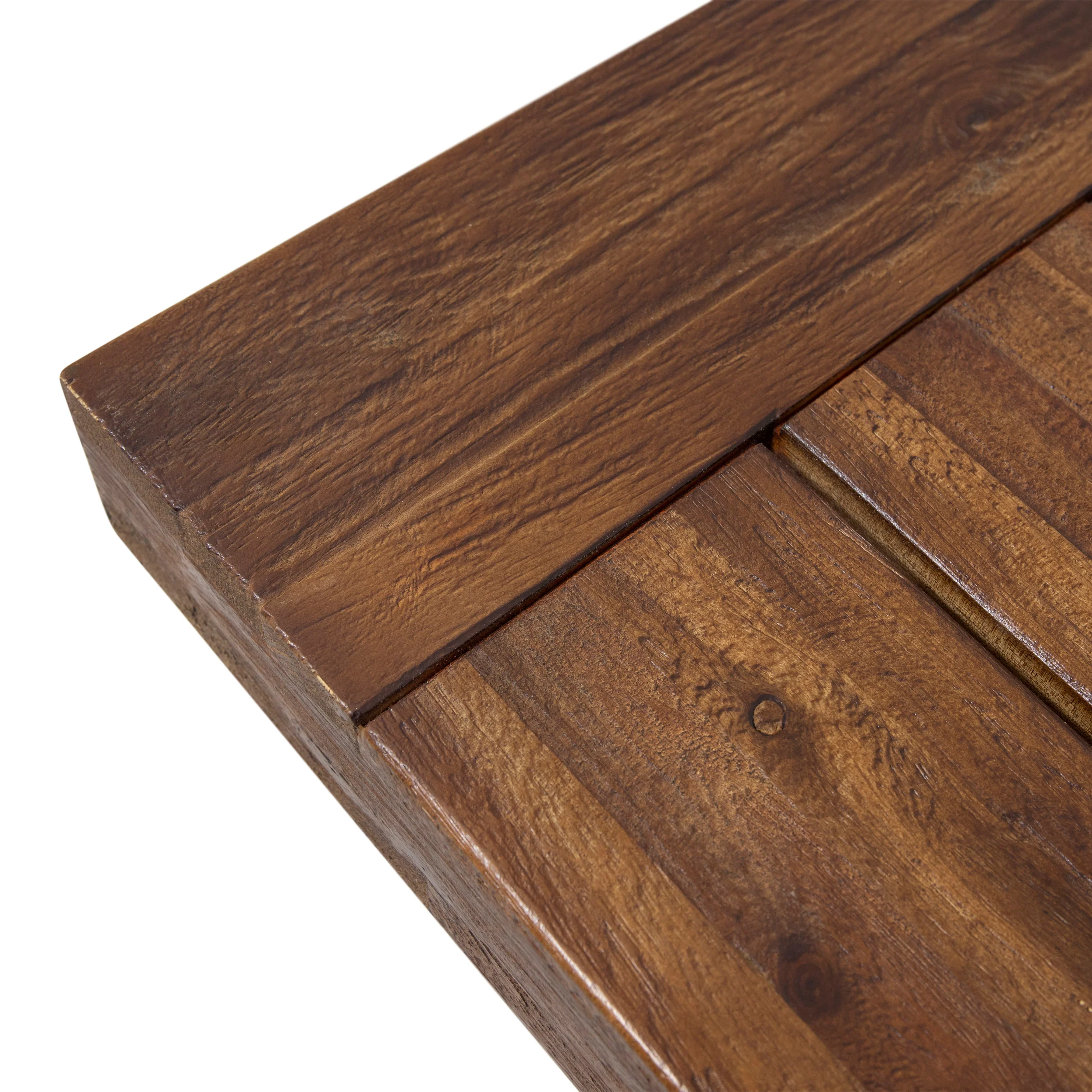 Marian Outdoor Acacia Wood Bench - furnishings