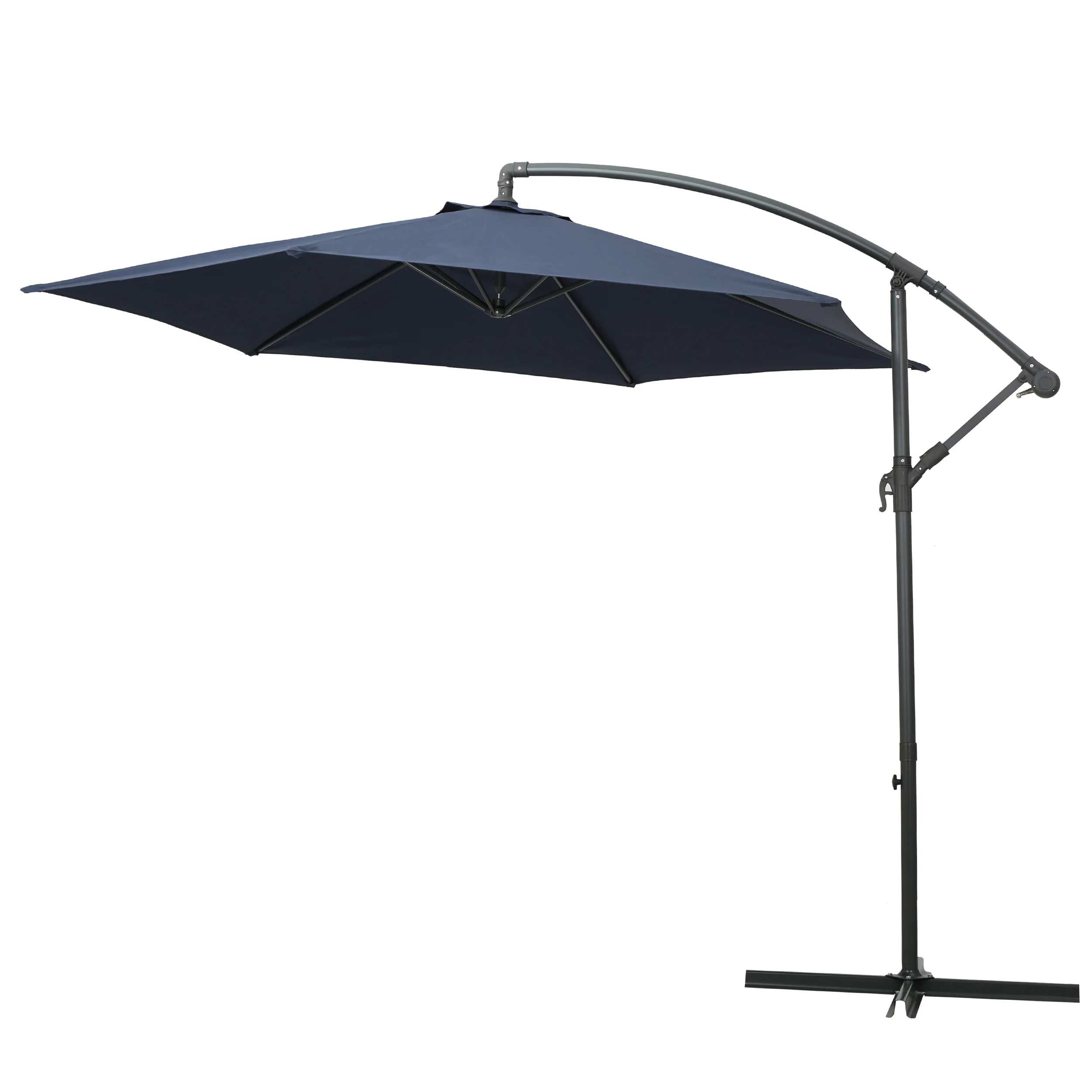 Jacksonville Navy Blue Banana Canopy Sunshade - furnishings