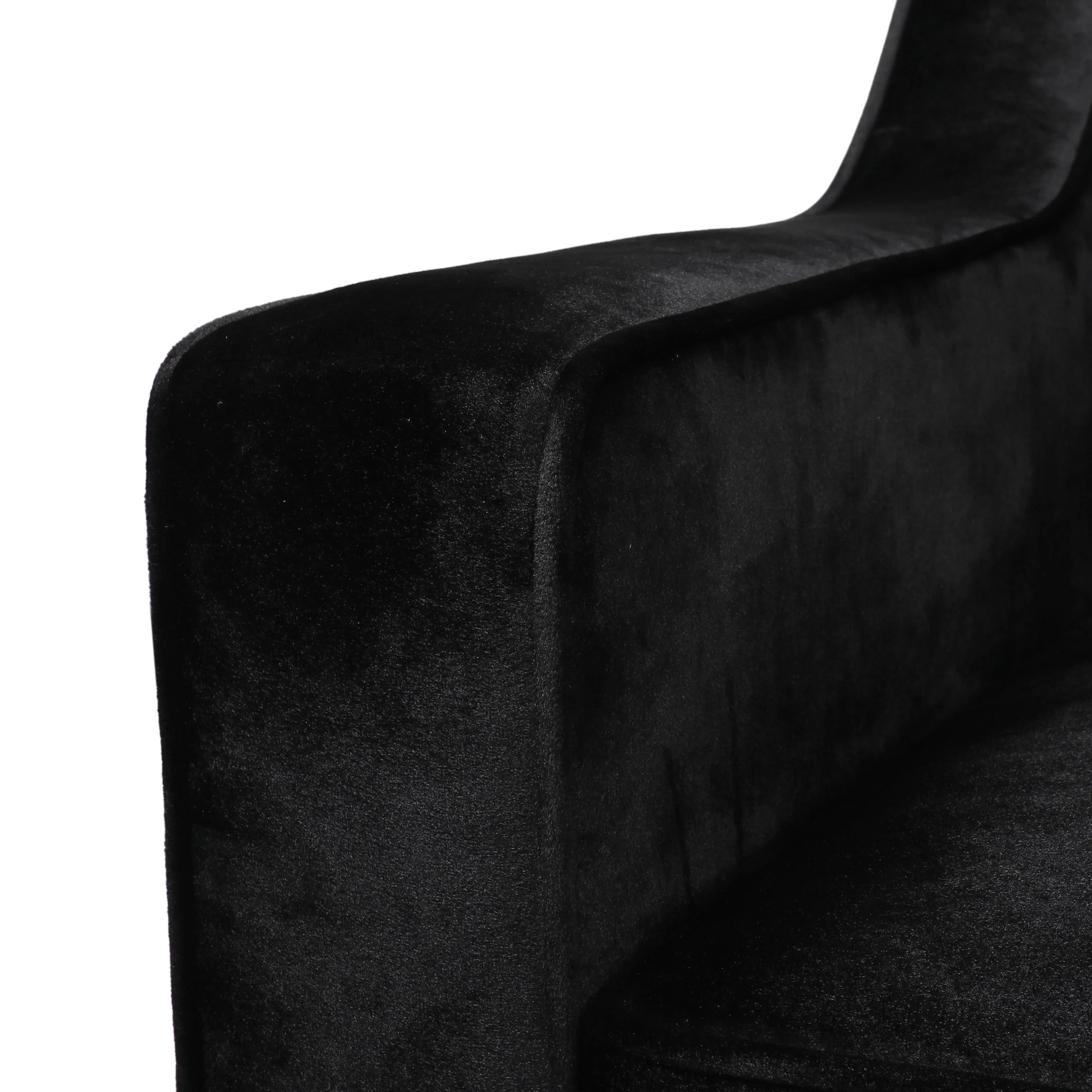 Jameer Modern Glam Tufted Velvet 3 Seater Sofa - furnishings