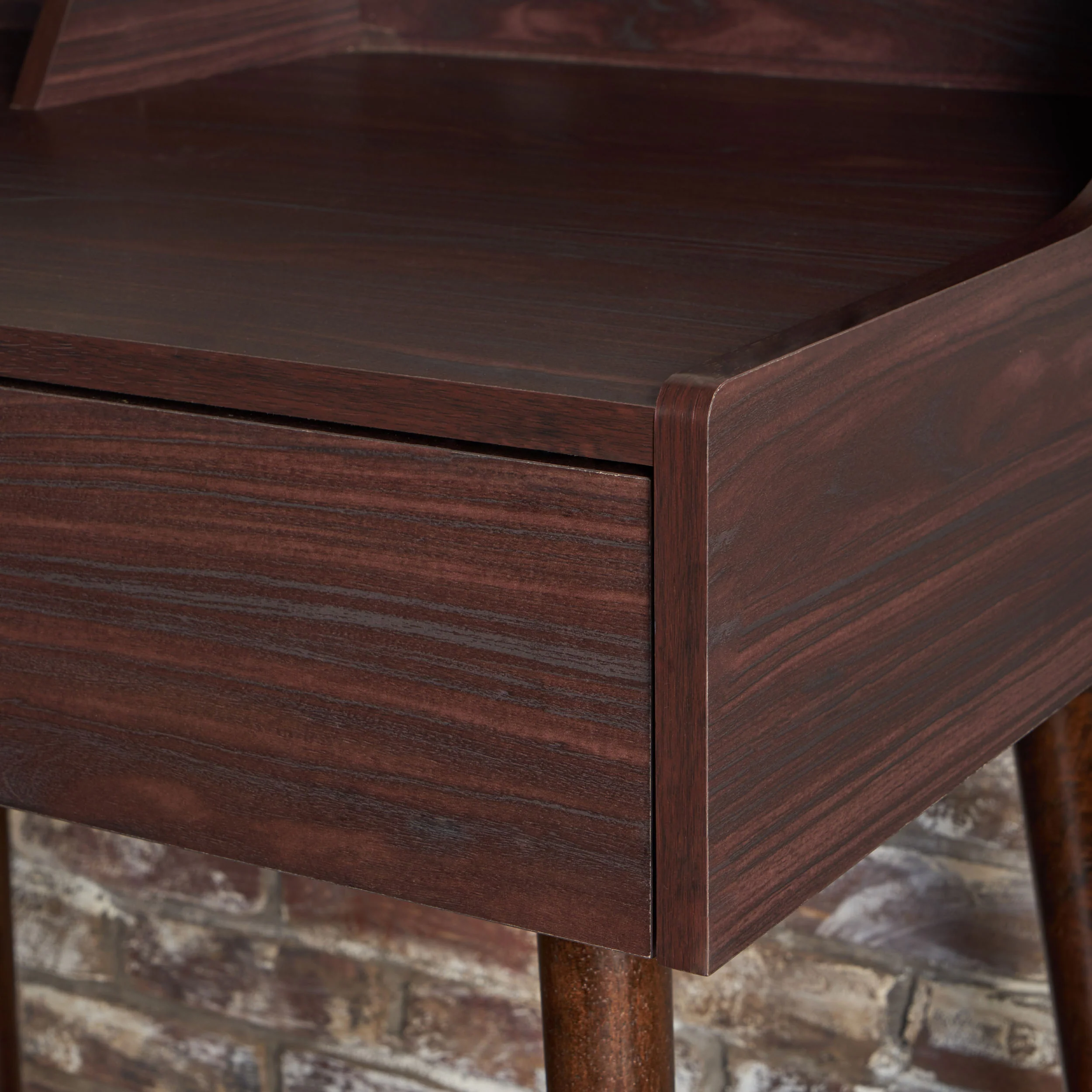 Elyse Mid Century Modern Finished Fiberboard Home Office Desk - furnishings