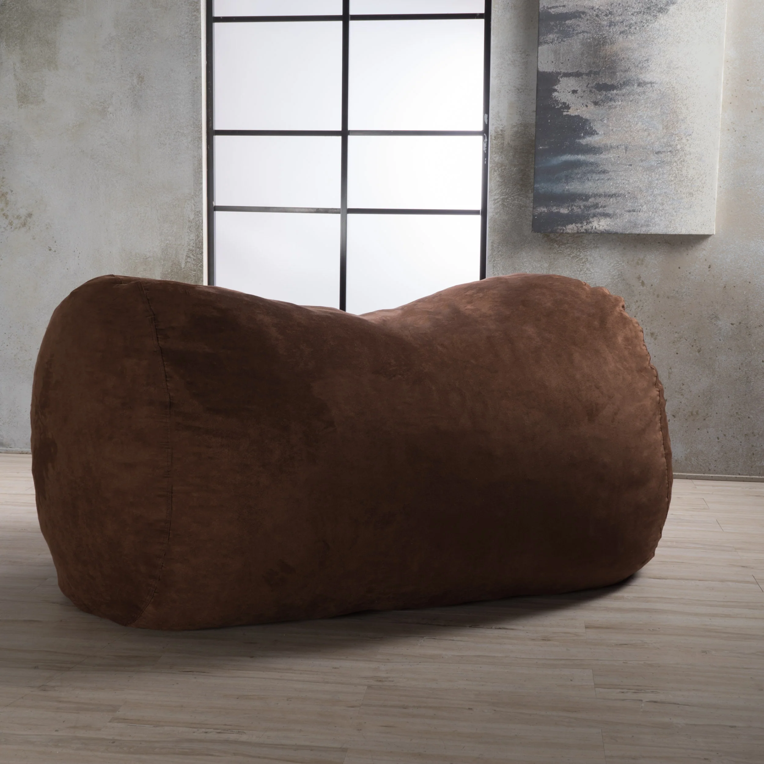 Brynnli Traditional 6.5 Foot Suede Bean Bag (Cover Only) - furnishings