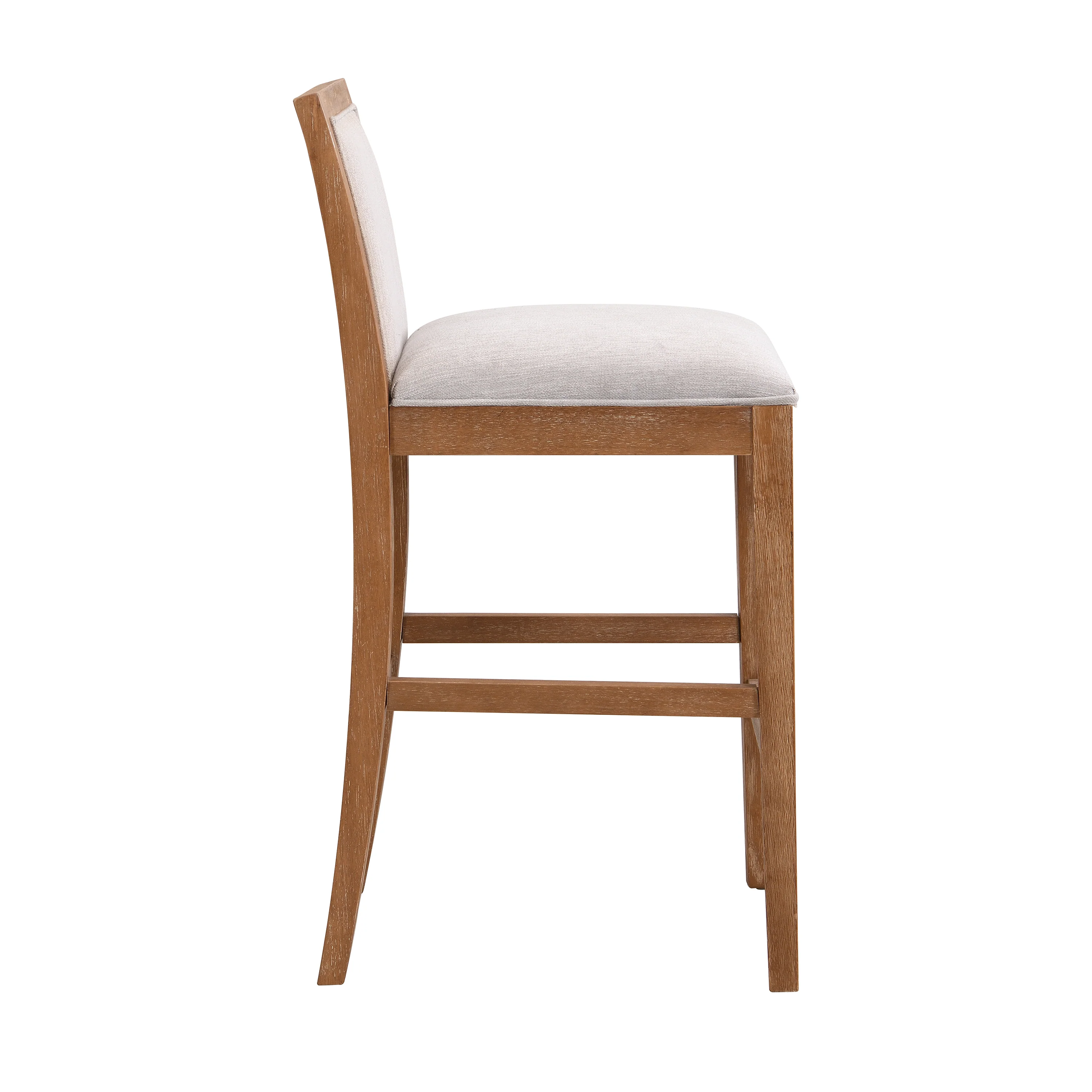 Sagea Modern Upholstered Counter Stools with Cushioned Seat and Back - furnishings