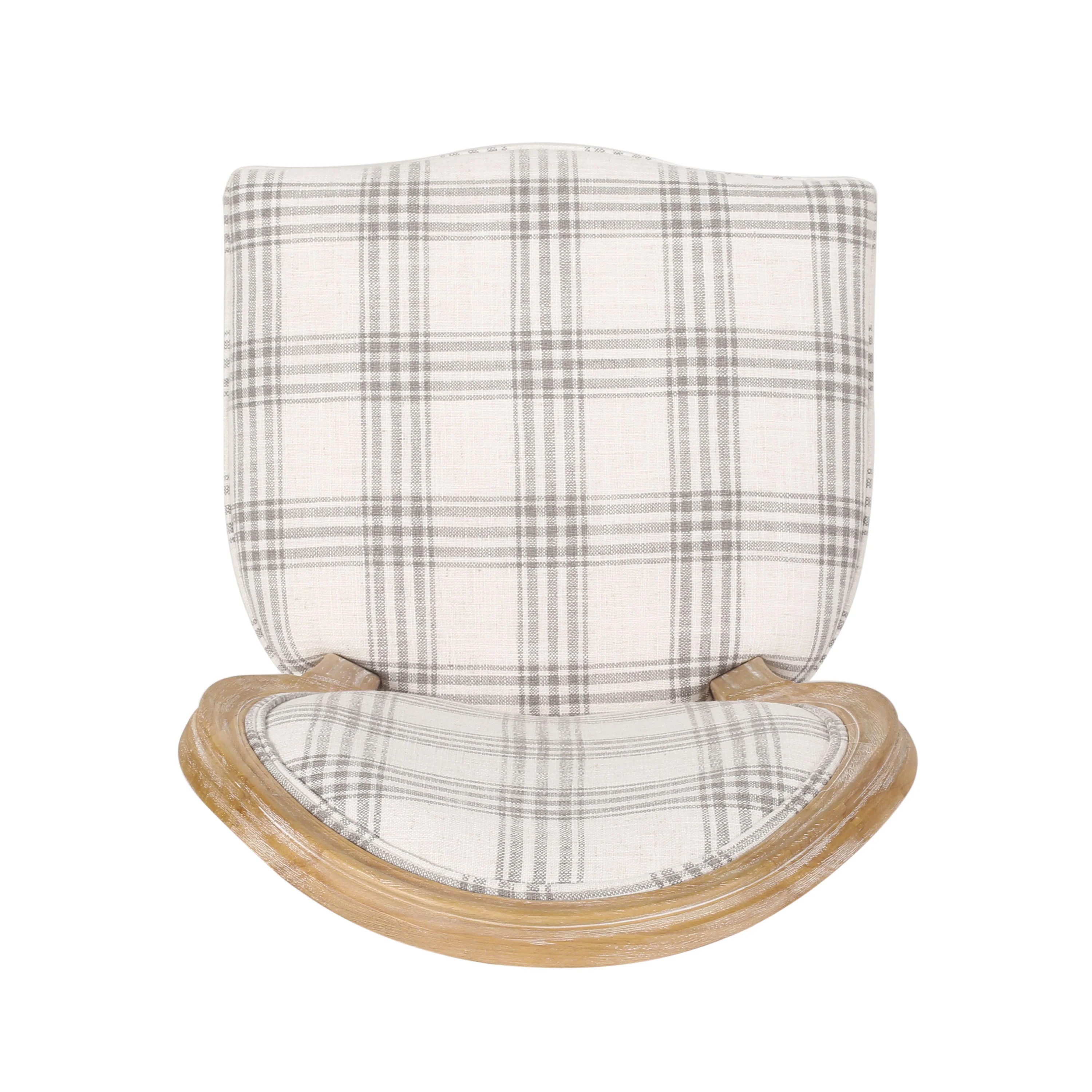 Lariya French Country Fabric Dining Chairs - furnishings