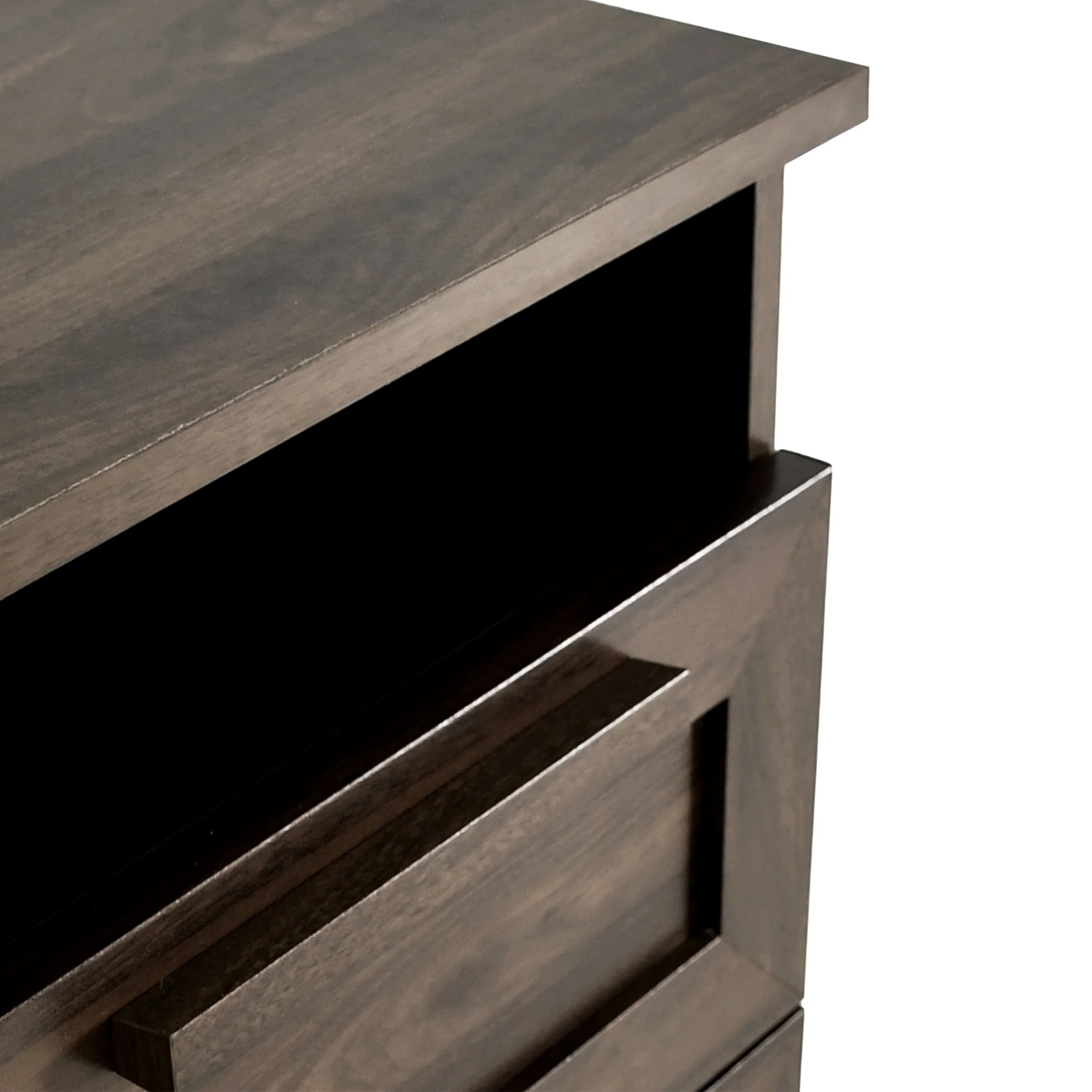 Broxon Rustic 1 Drawer Nightstand - furnishings