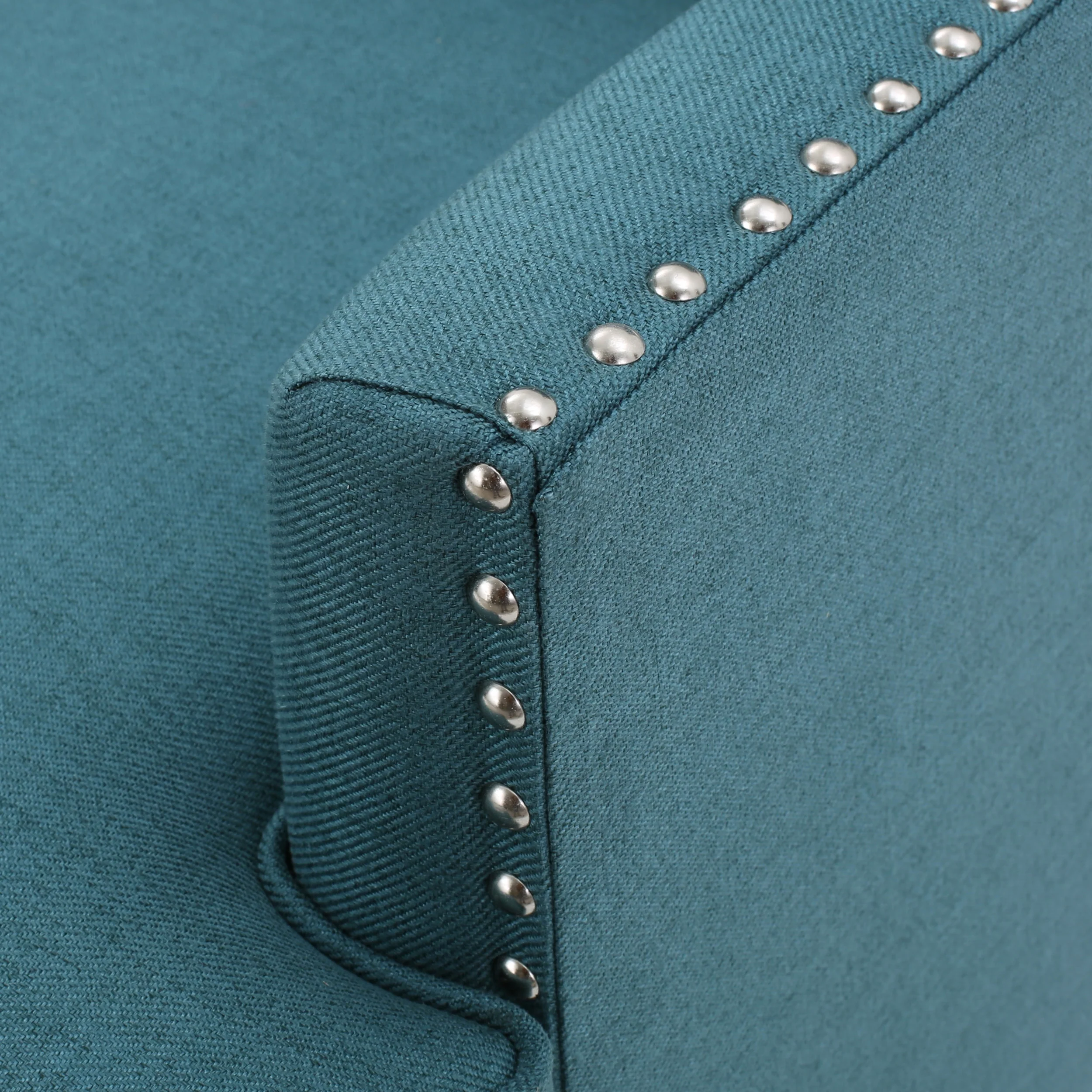 Talette Studded Modern Club Arm Chair - furnishings