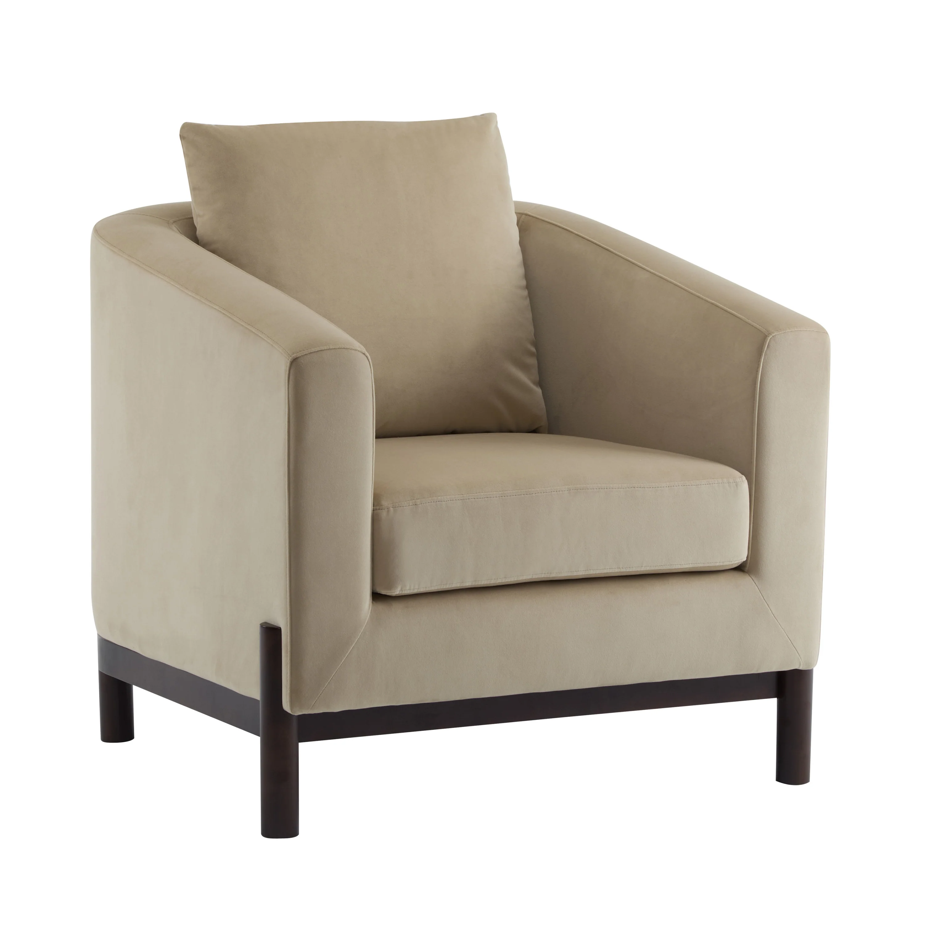 Mason Modern Luxury Barrel Club Chair - furnishings