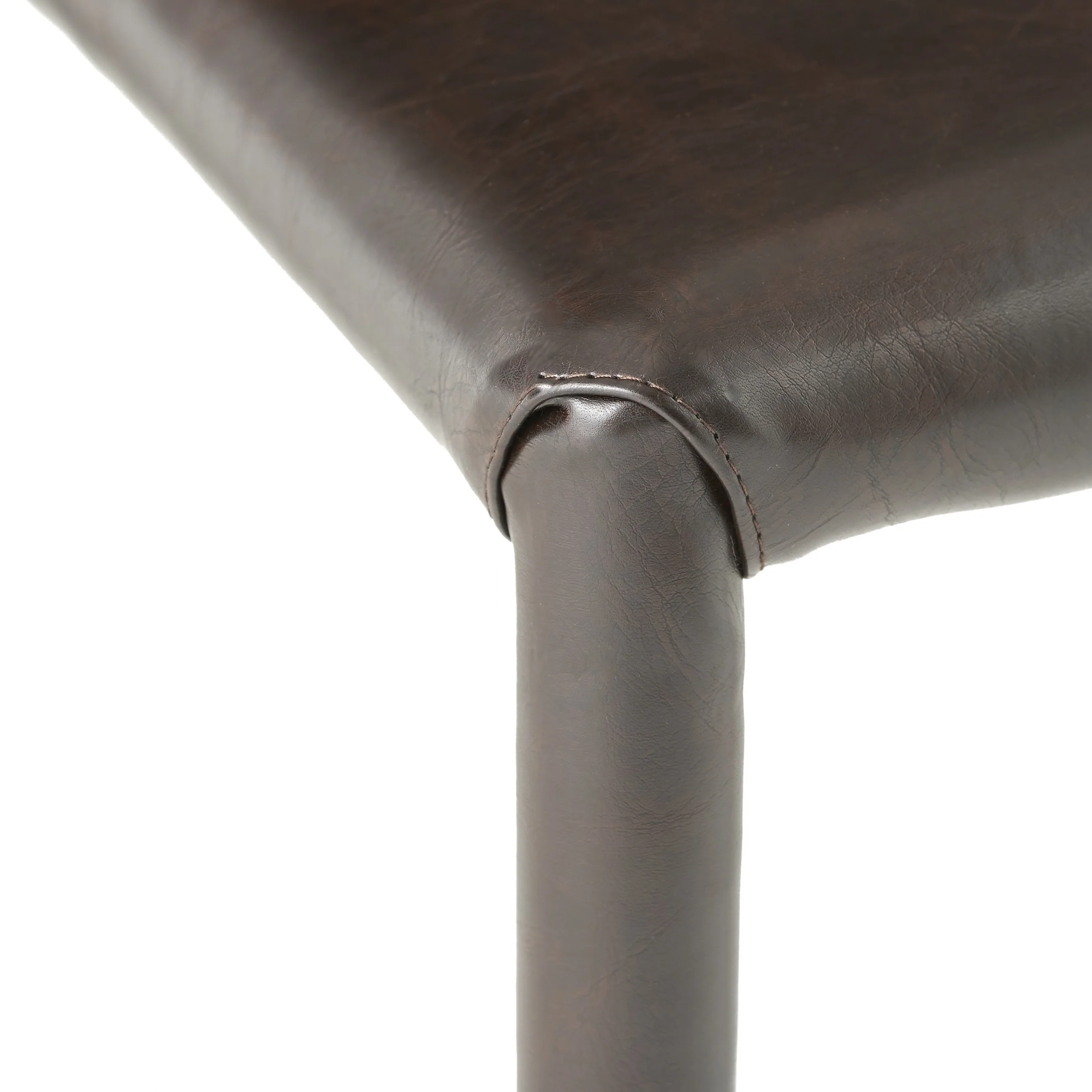 Pasiara Contemporary Brown Stacking Chairs (Set of 4) - furnishings
