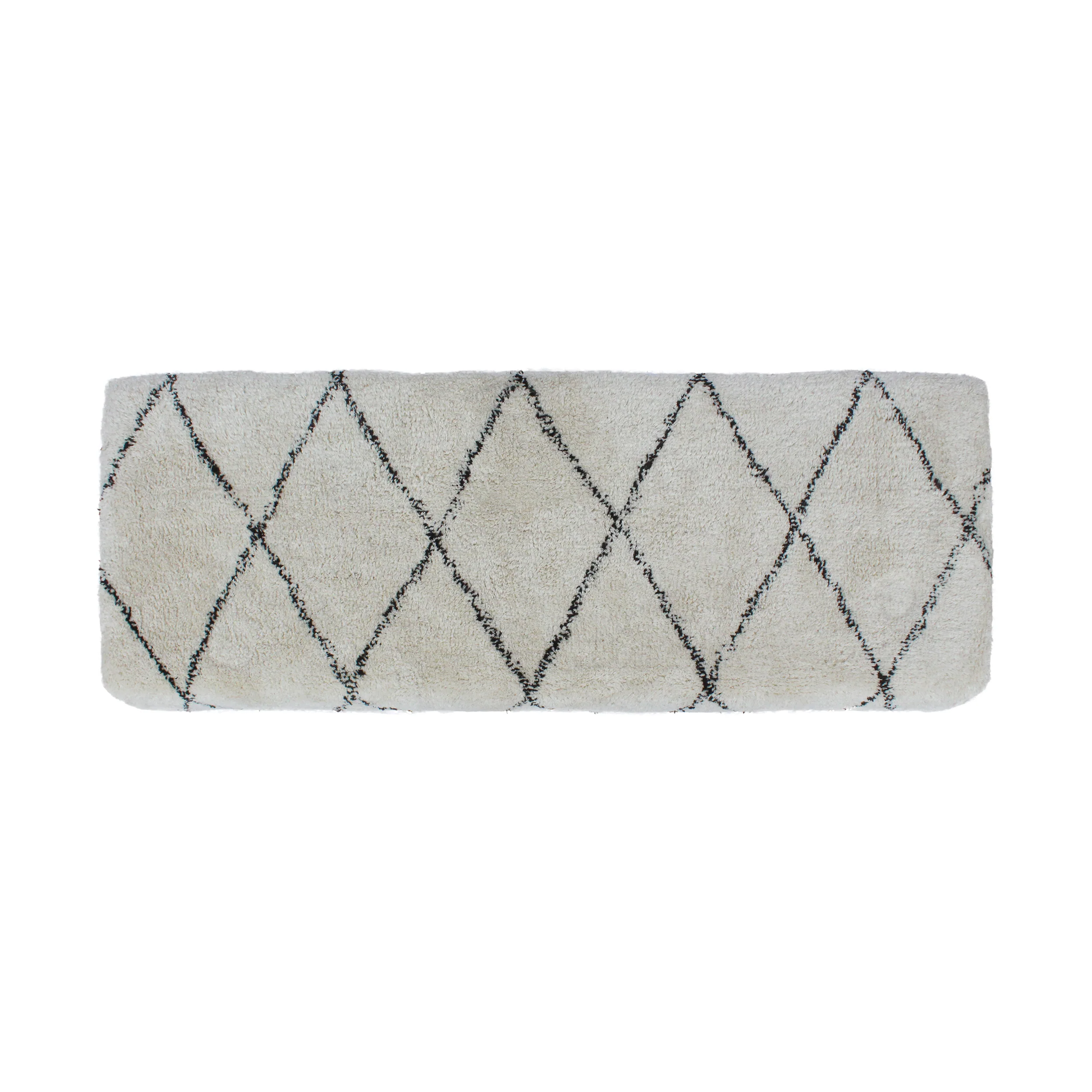 Carrera Handcrafted Boho Rectangular Fabric Bench - furnishings