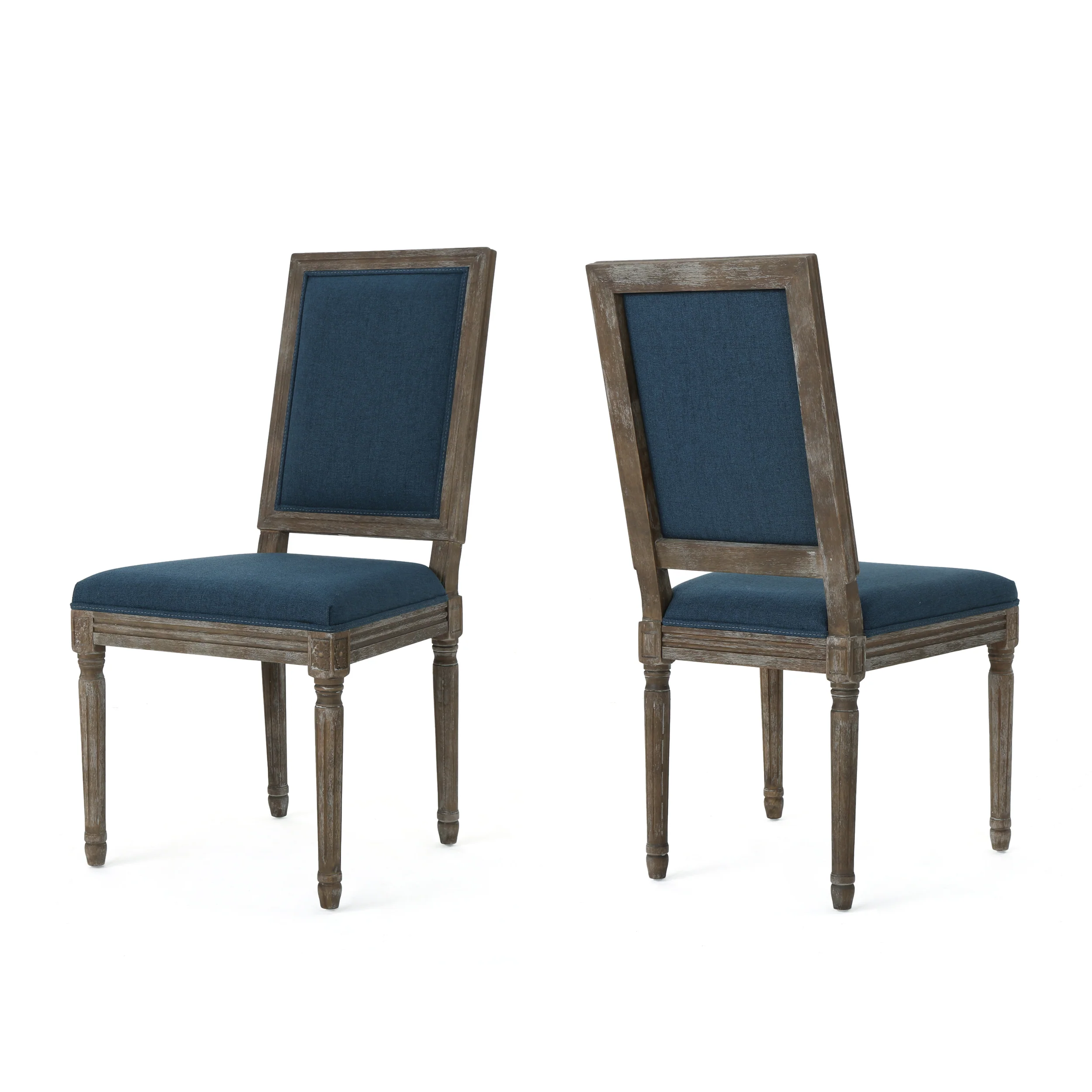 Margaret Traditional Fabric Dining Chairs (Set of 2) - furnishings
