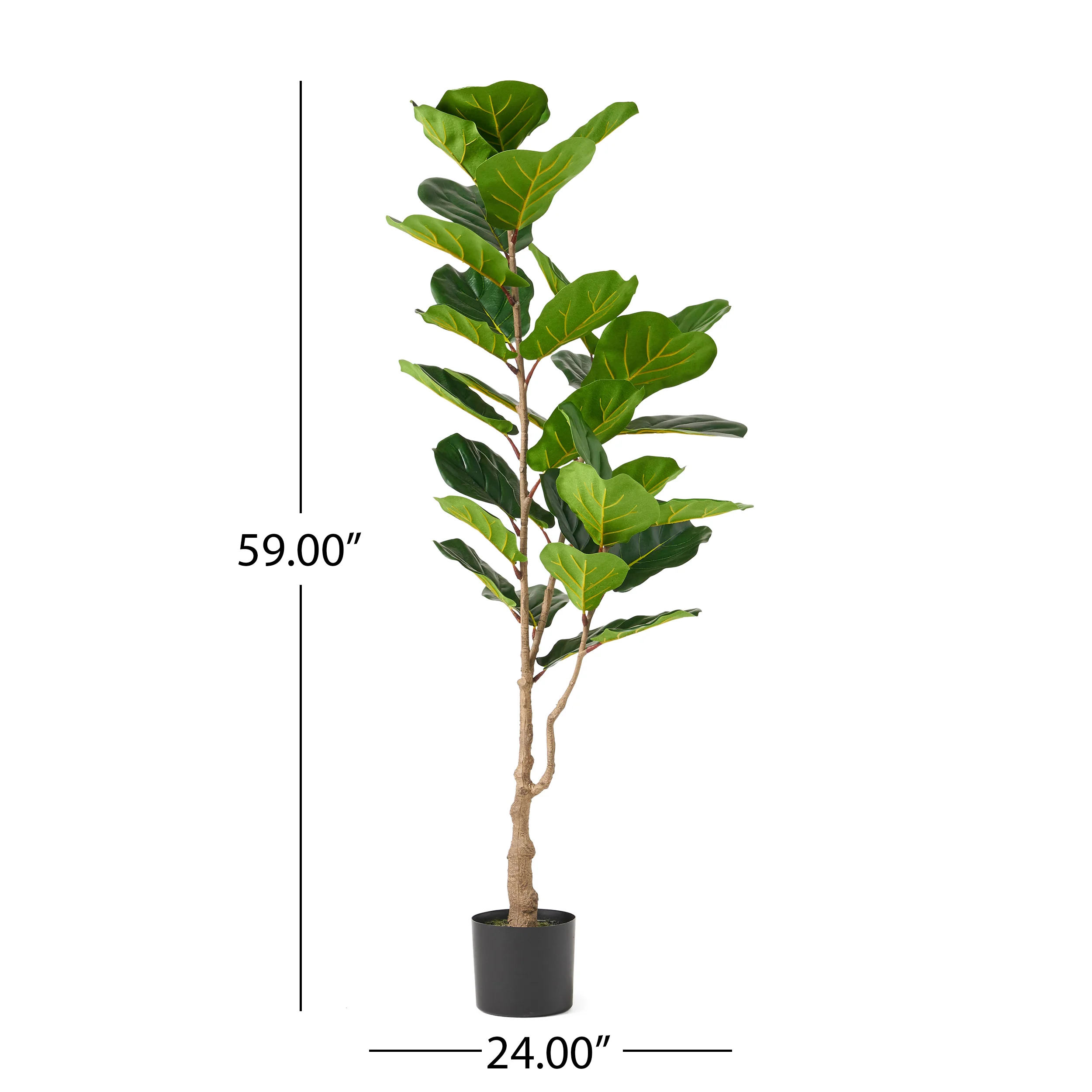 Stilwell Artificial Fiddle-Leaf Fig Tree - furnishings