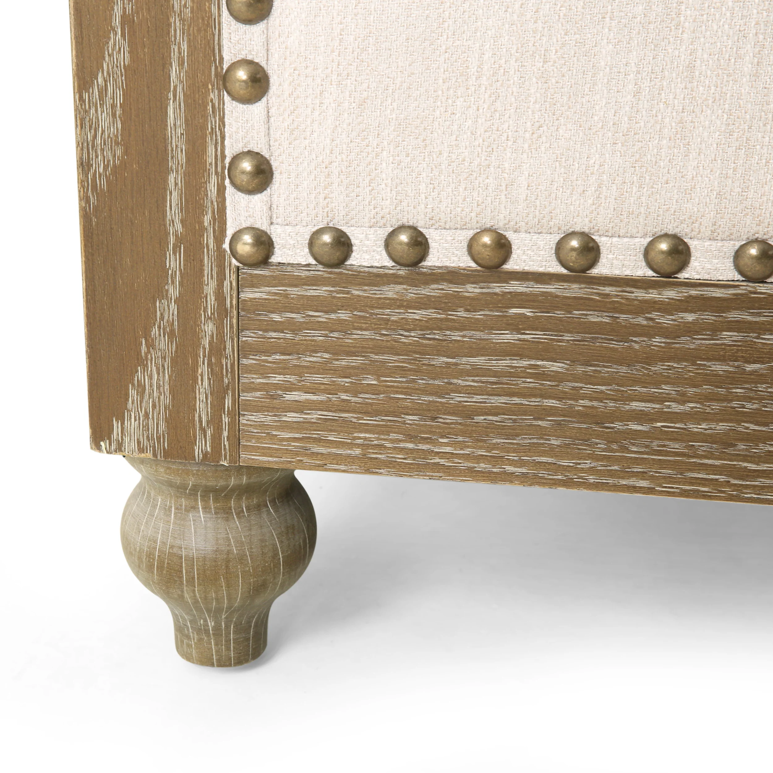Batavia Chesterfield Tufted Fabric Club Chair with Nailhead Trim - furnishings
