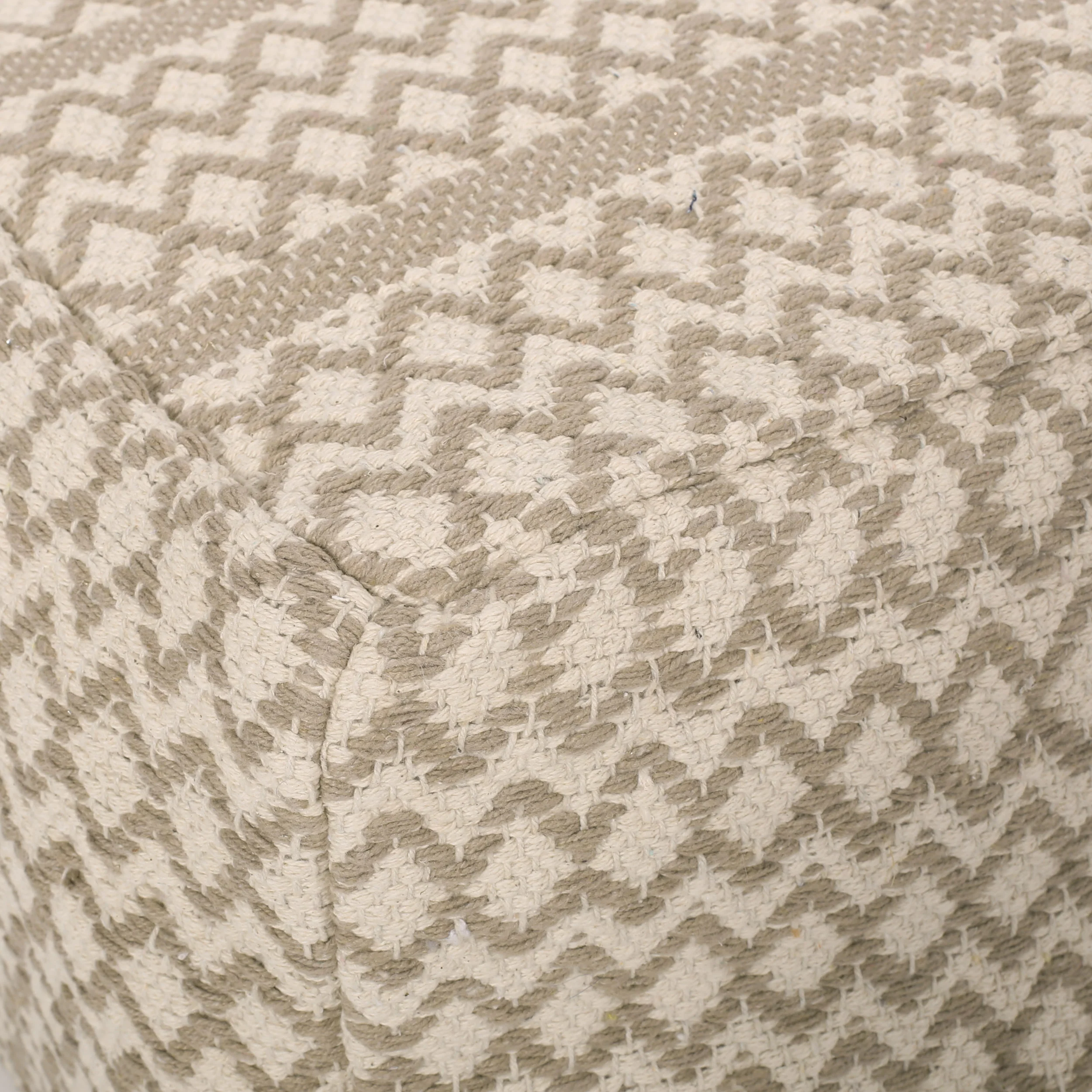 Julianny Boho Rectangular Bean Bag Ottoman - furnishings