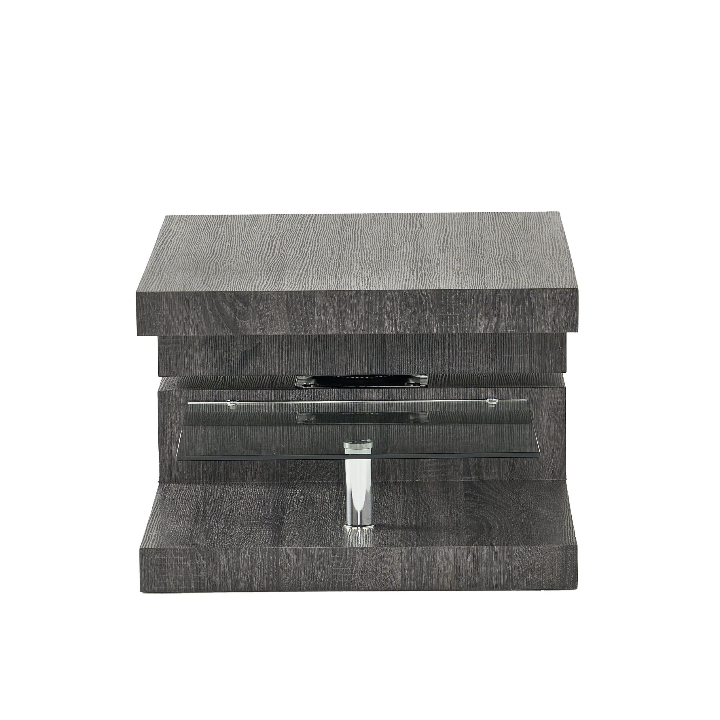 Bushwick Rectangular Rotating Wood Coffee Table - furnishings