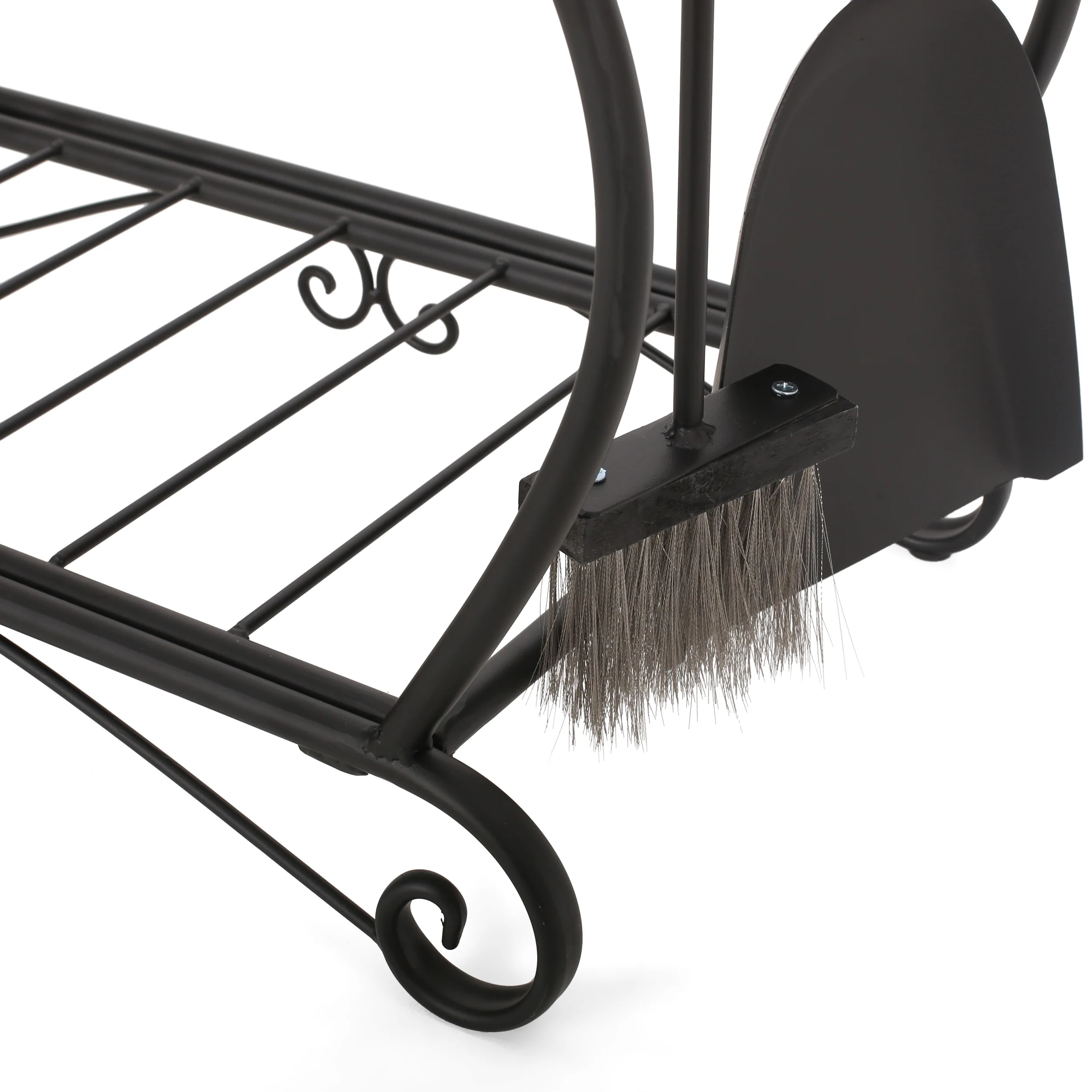 Maryruth Log Rack and Tool Set - furnishings