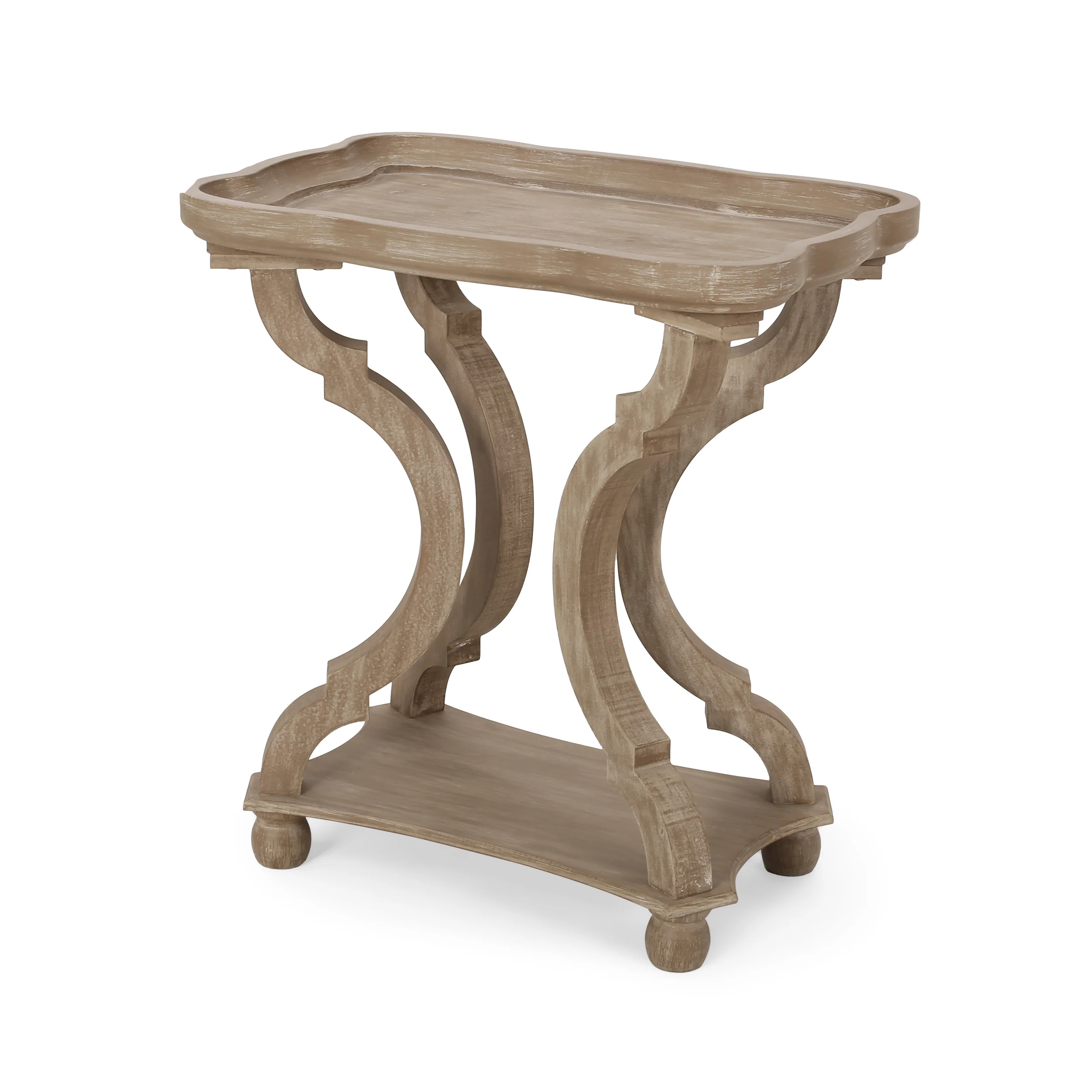 Andrew French Country Accent Table with Rectangular Top - furnishings