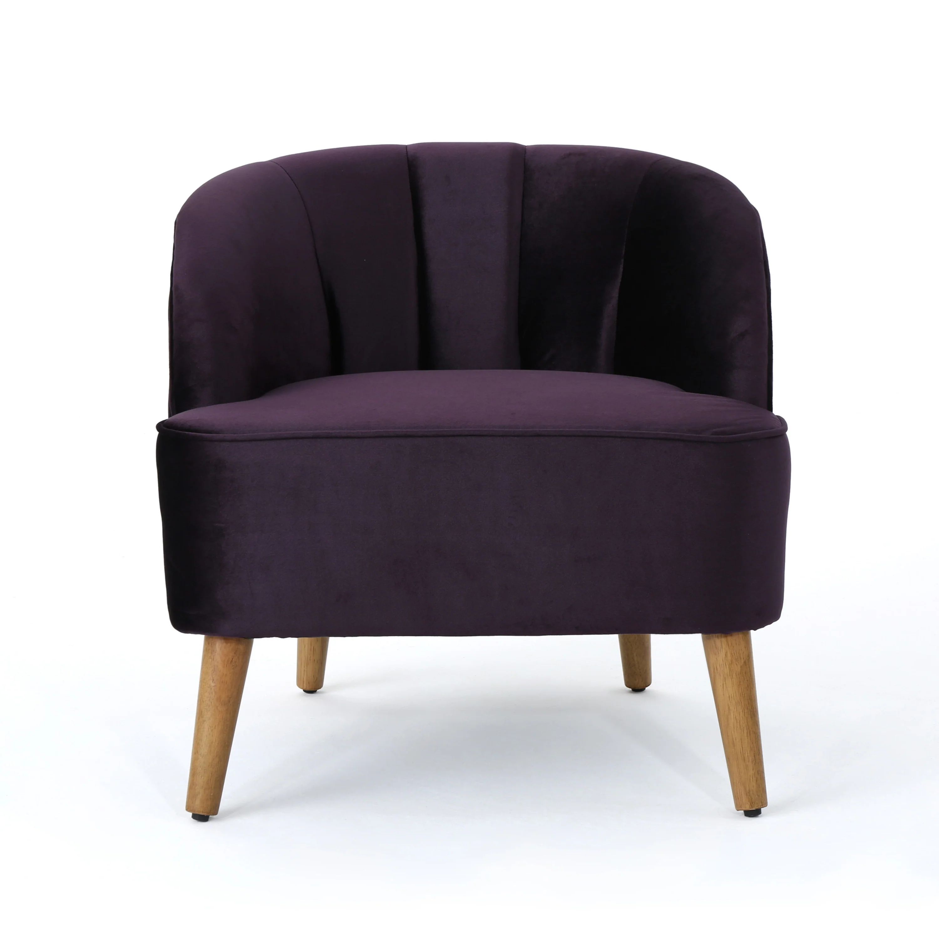 Scarlett Modern New Velvet Accent Chair - furnishings